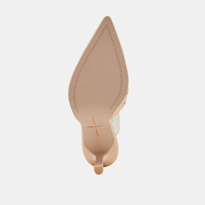 KAIRI HEELS FRENCH VANILLA LEATHER - Dolce Vita