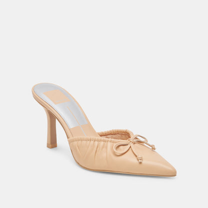 KAIRI HEELS FRENCH VANILLA LEATHER - Dolce Vita