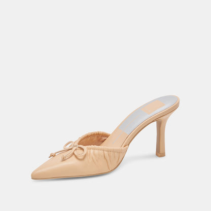 KAIRI HEELS FRENCH VANILLA LEATHER - Dolce Vita