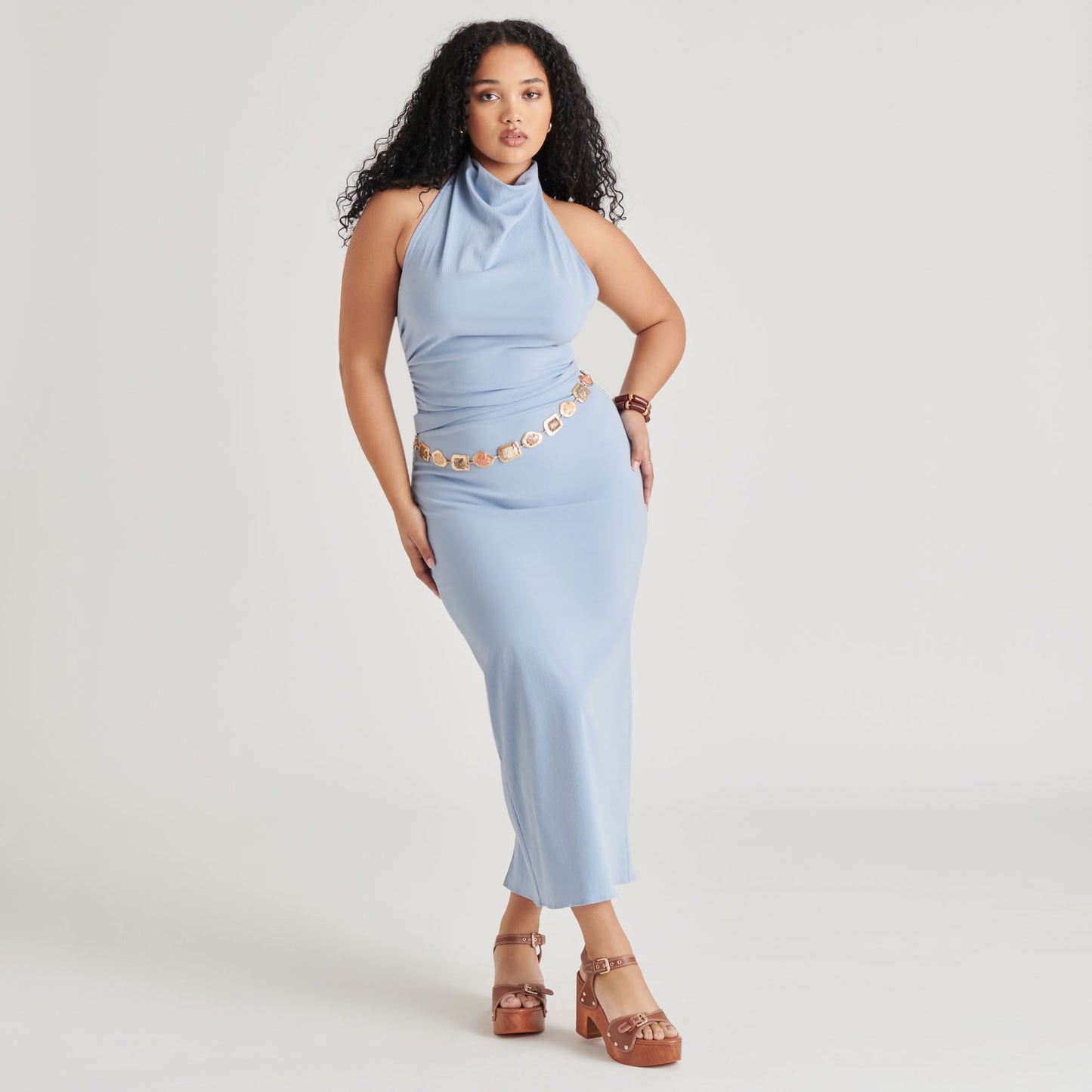 YANDY HEELS COGNAC LEATHER - Dolce Vita