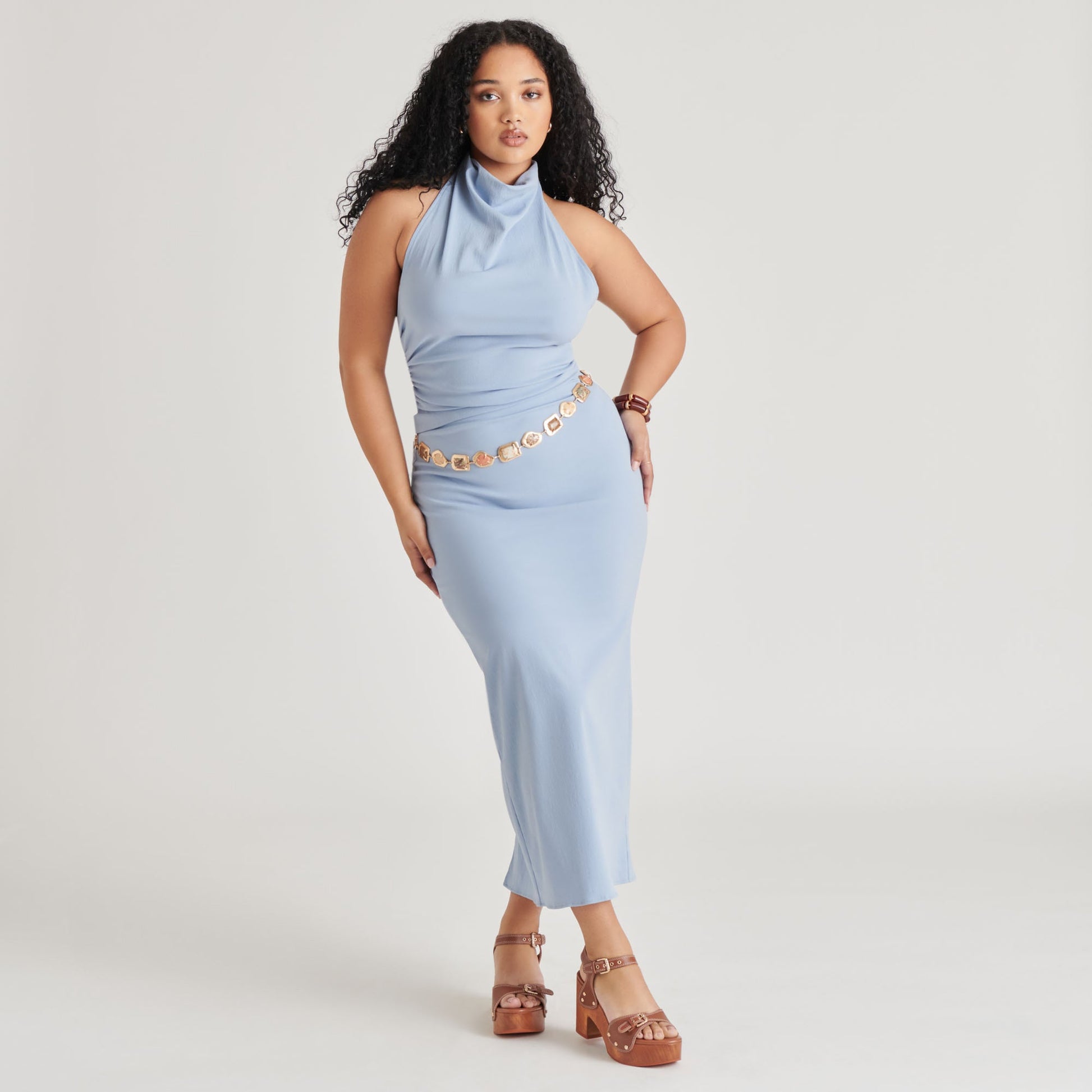 YANDY HEELS COGNAC LEATHER - Dolce Vita