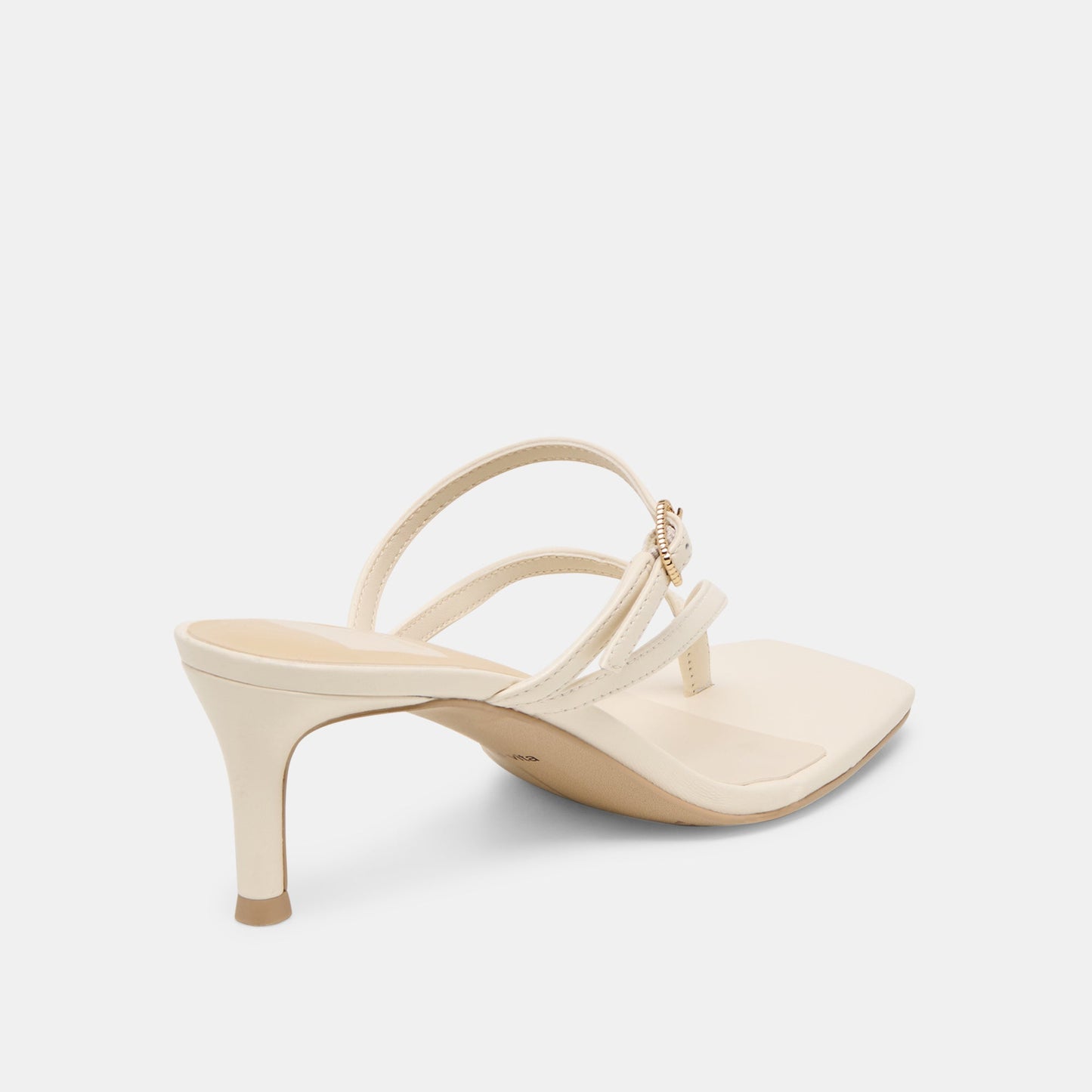 Biaga Off White Leather Heels - Dolce Vita