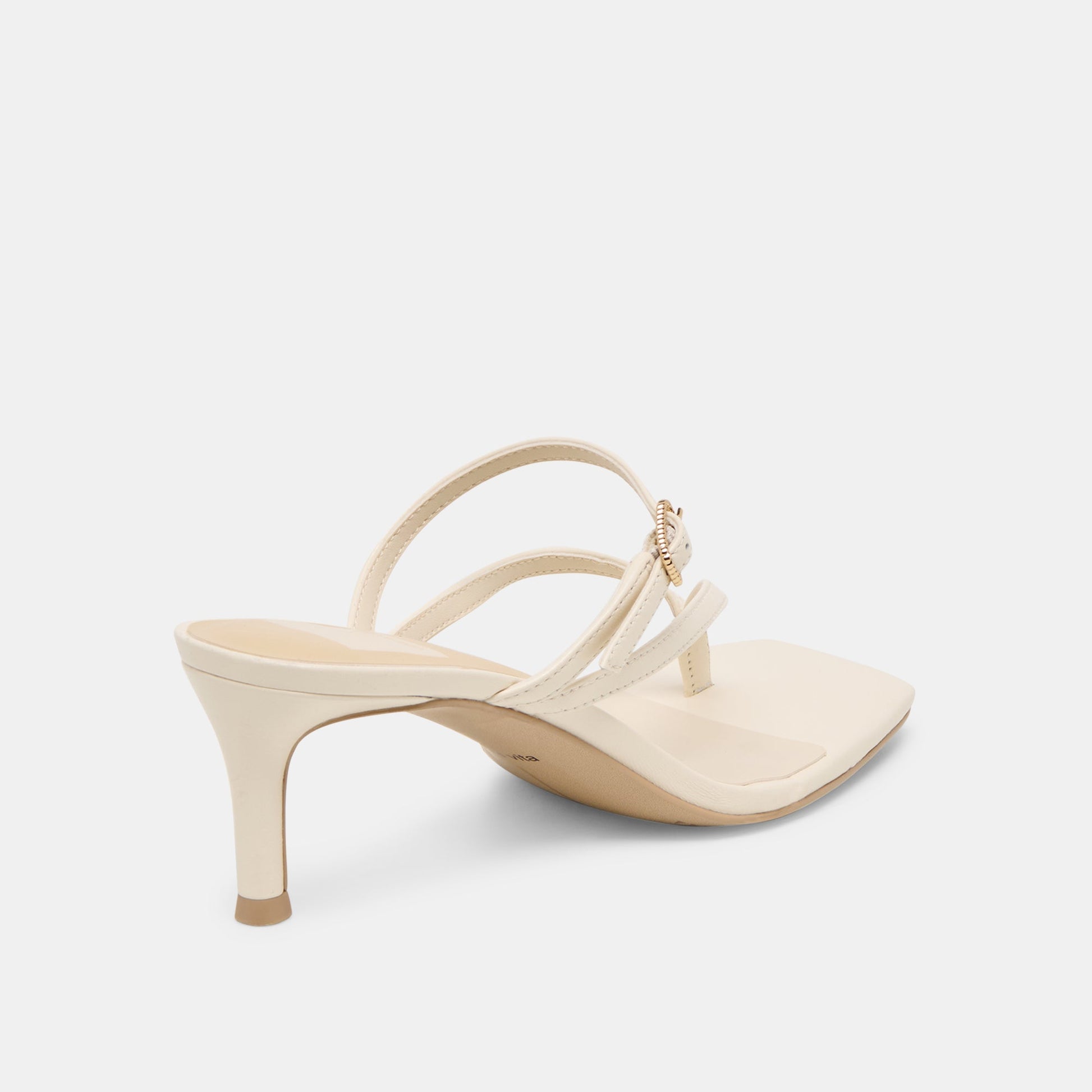 Biaga Off White Leather Heels - Dolce Vita