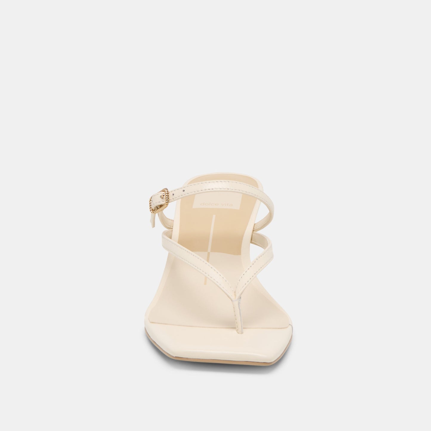 Biaga Off White Leather Heels - Dolce Vita
