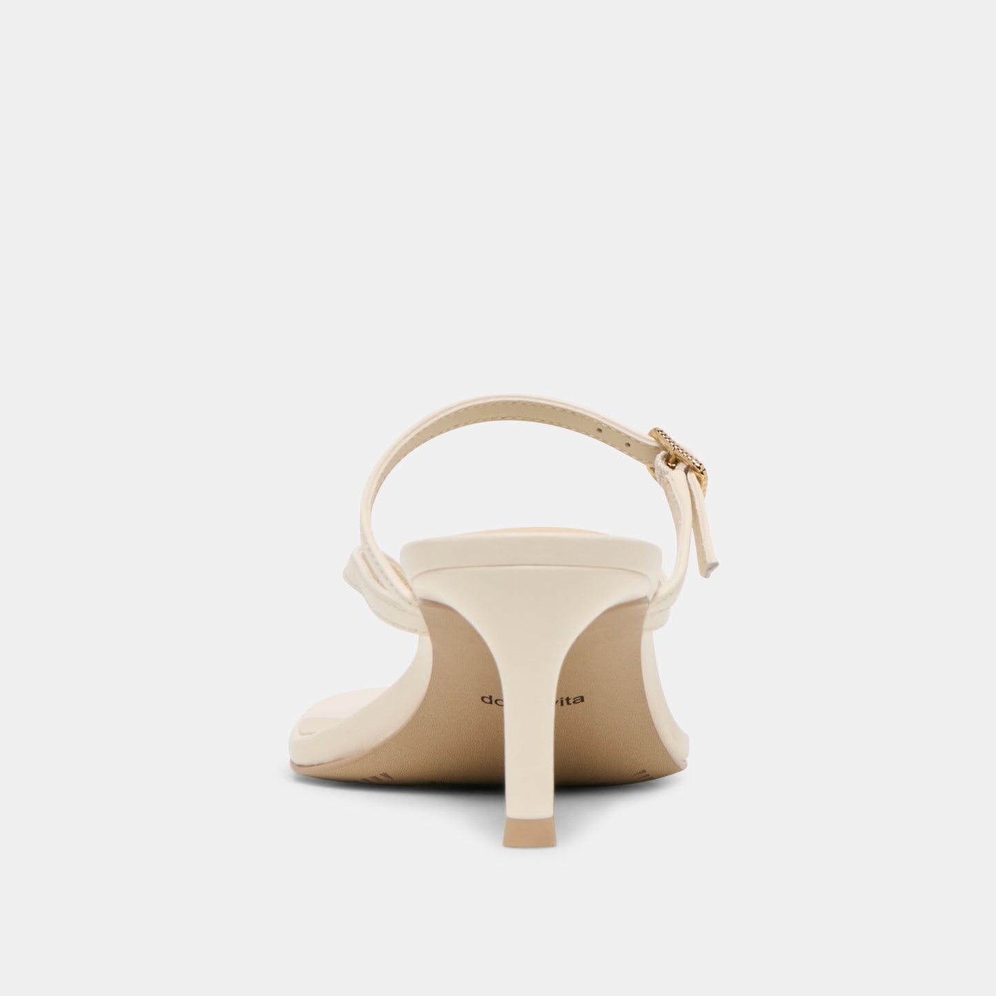 Biaga Off White Leather Heels - Dolce Vita