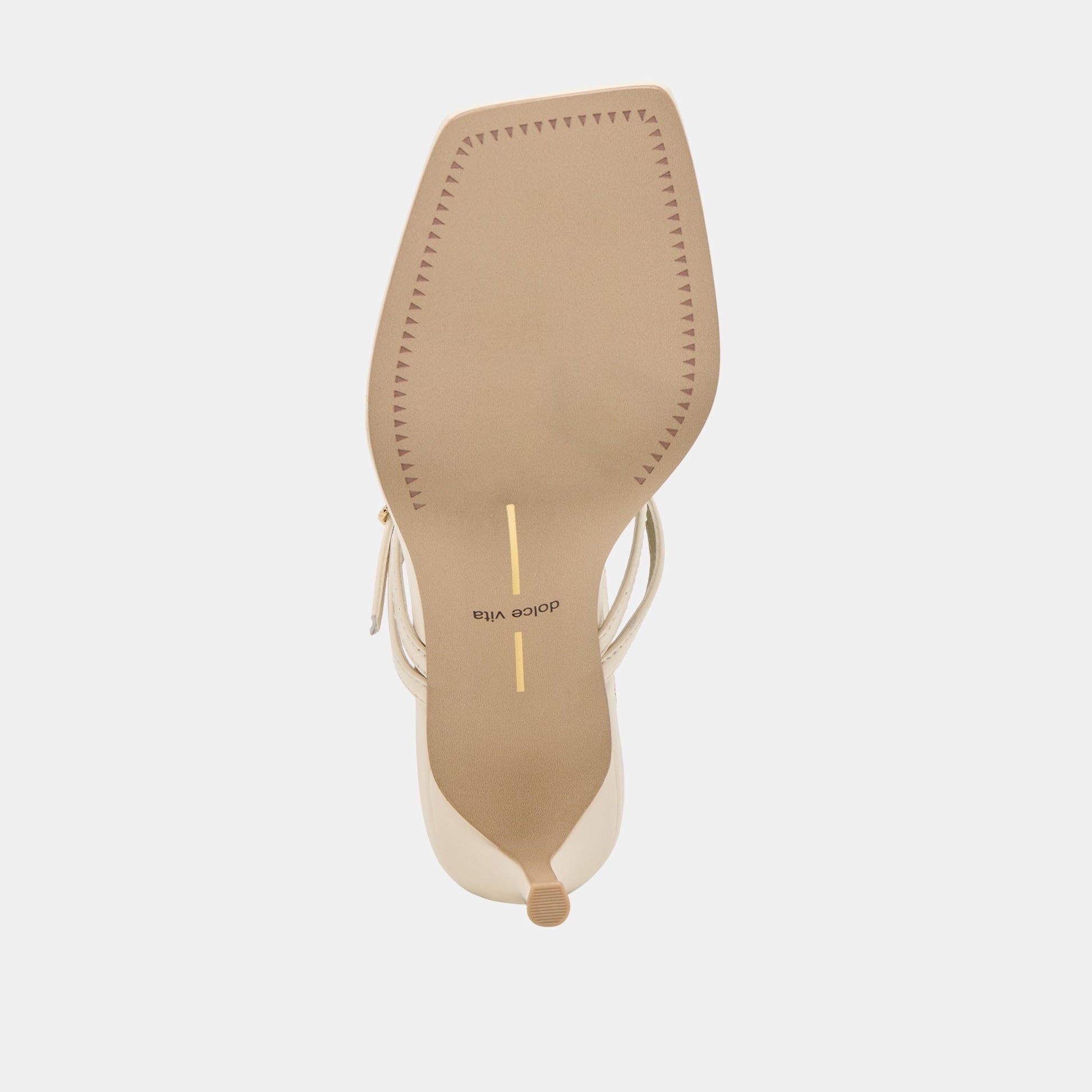 Biaga Off White Leather Heels - Dolce Vita