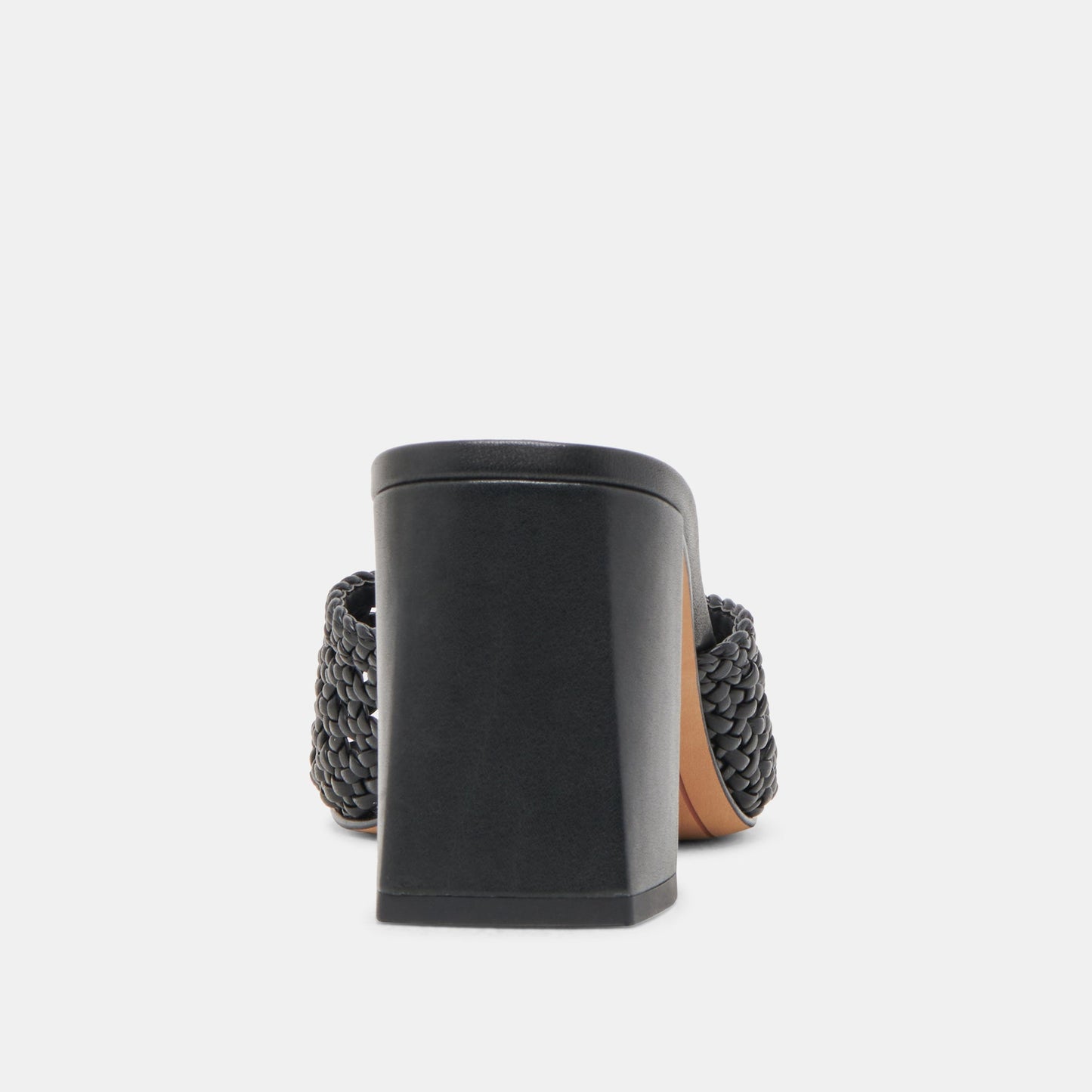 MARGOE HEELS BLACK WOVEN STELLA - Dolce Vita