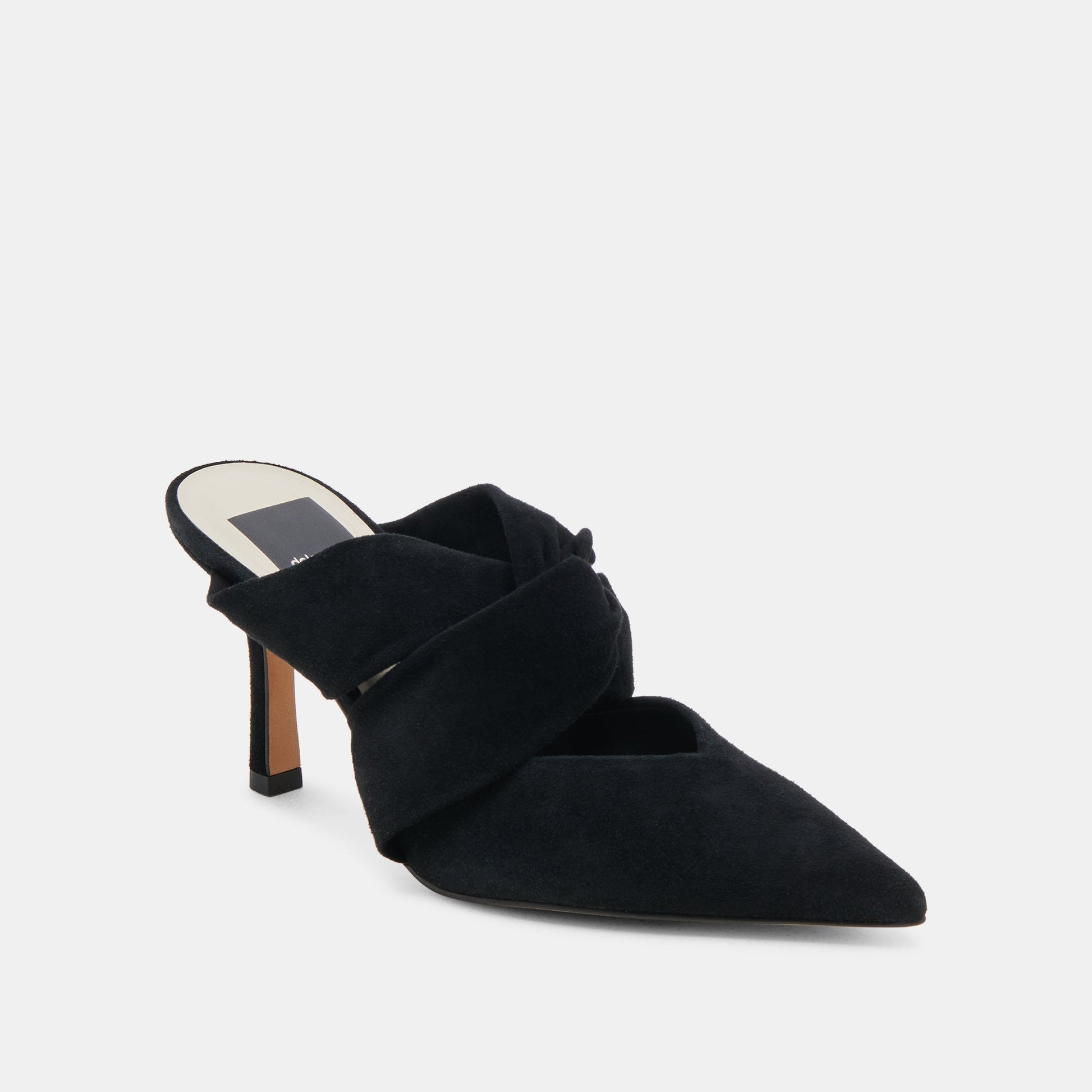KELSY HEELS ONYX SUEDE - Dolce Vita