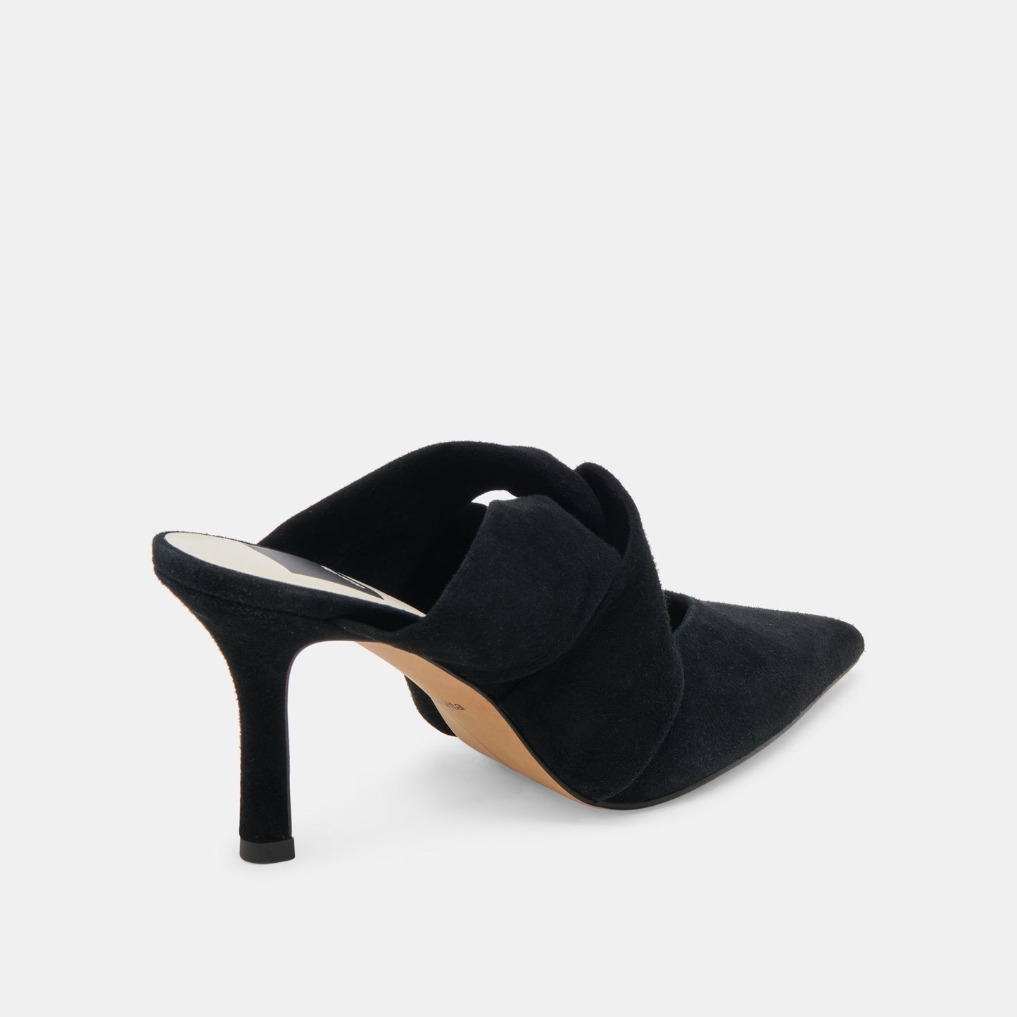 KELSY HEELS ONYX SUEDE - Dolce Vita