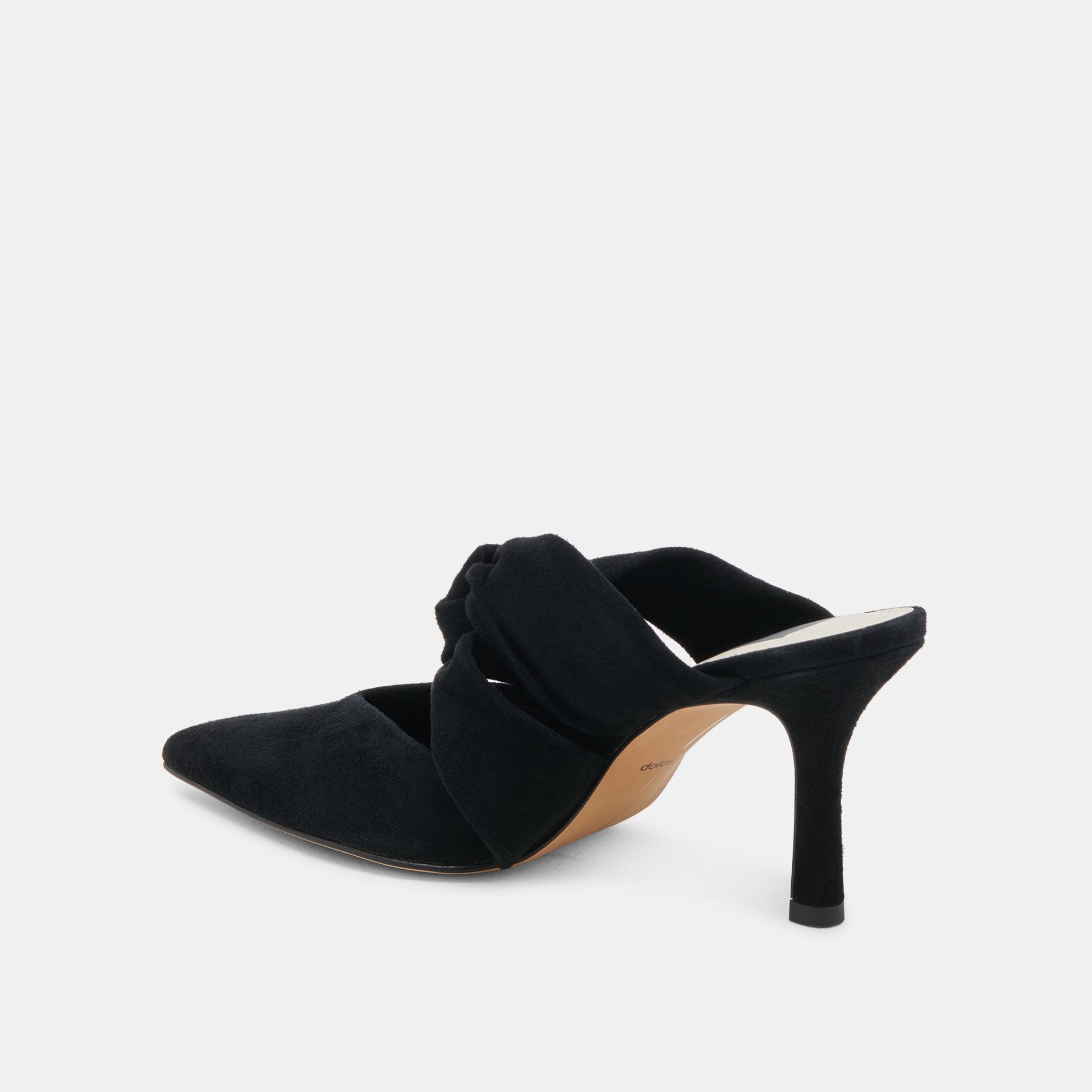 KELSY HEELS ONYX SUEDE - Dolce Vita