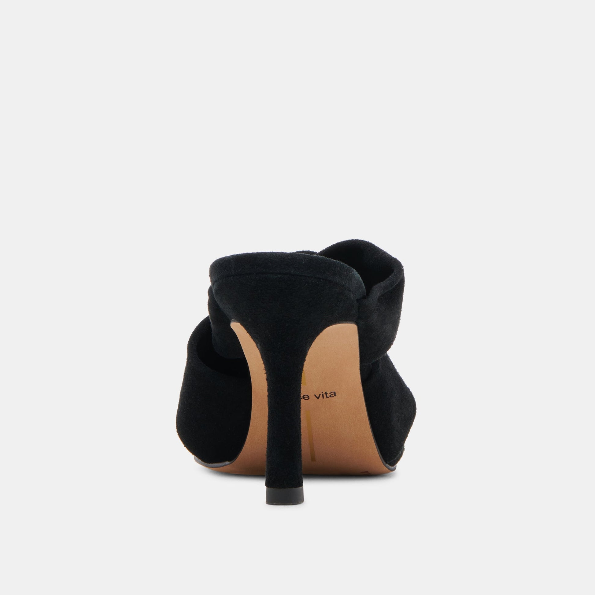 KELSY HEELS ONYX SUEDE - Dolce Vita
