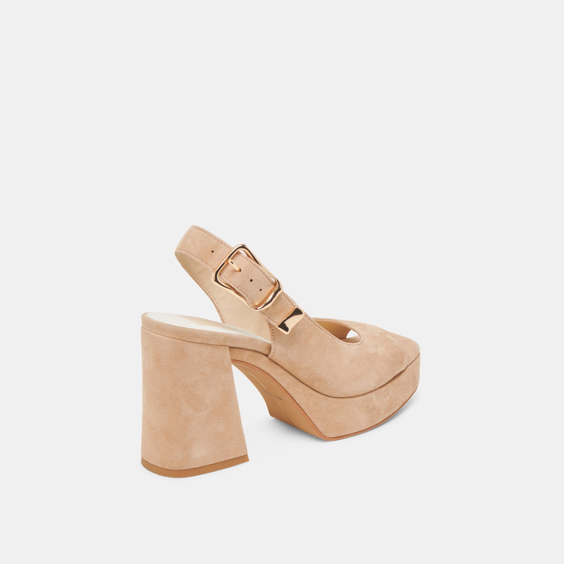 FLORES HEELS BAMBOO SUEDE - Dolce Vita