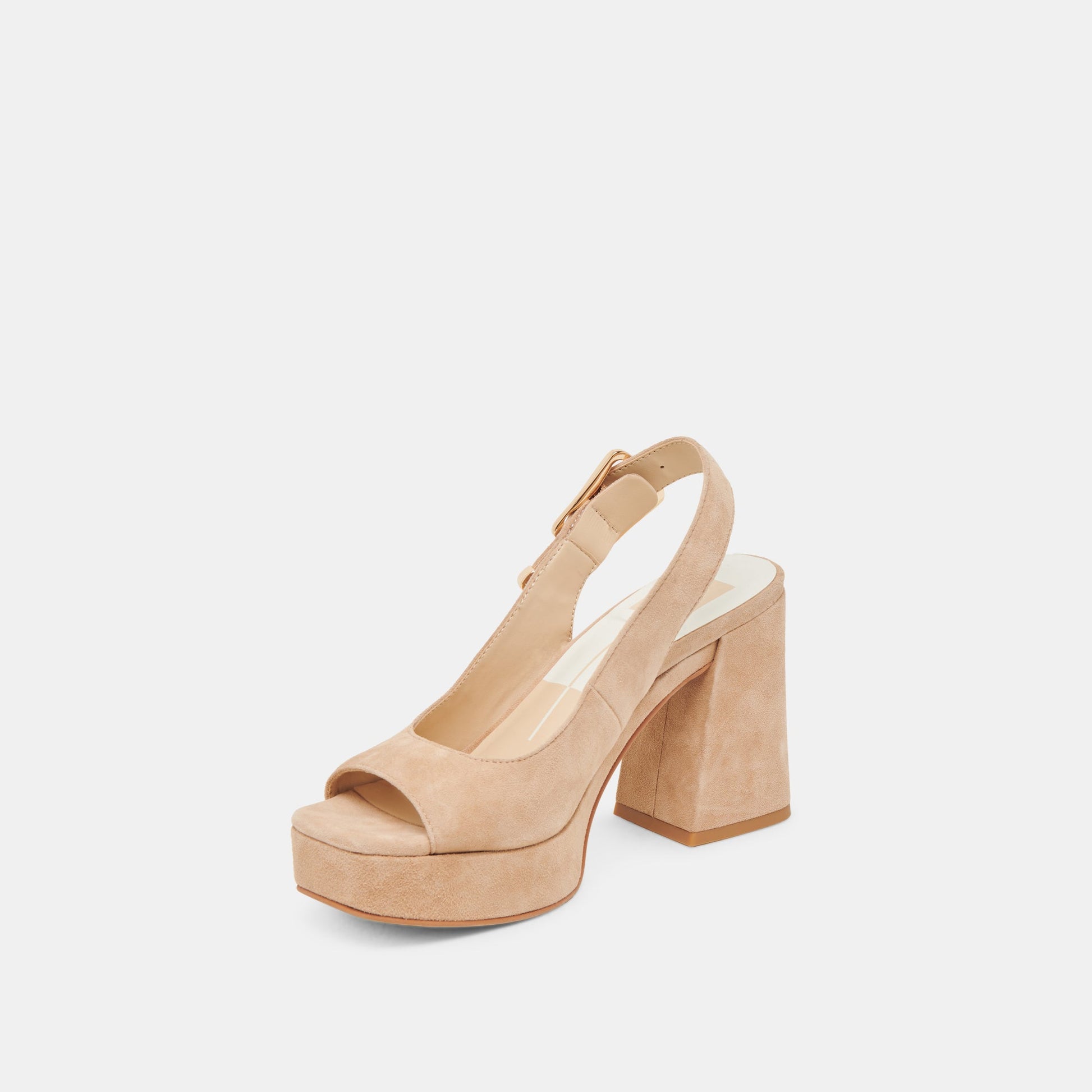 FLORES HEELS BAMBOO SUEDE - Dolce Vita