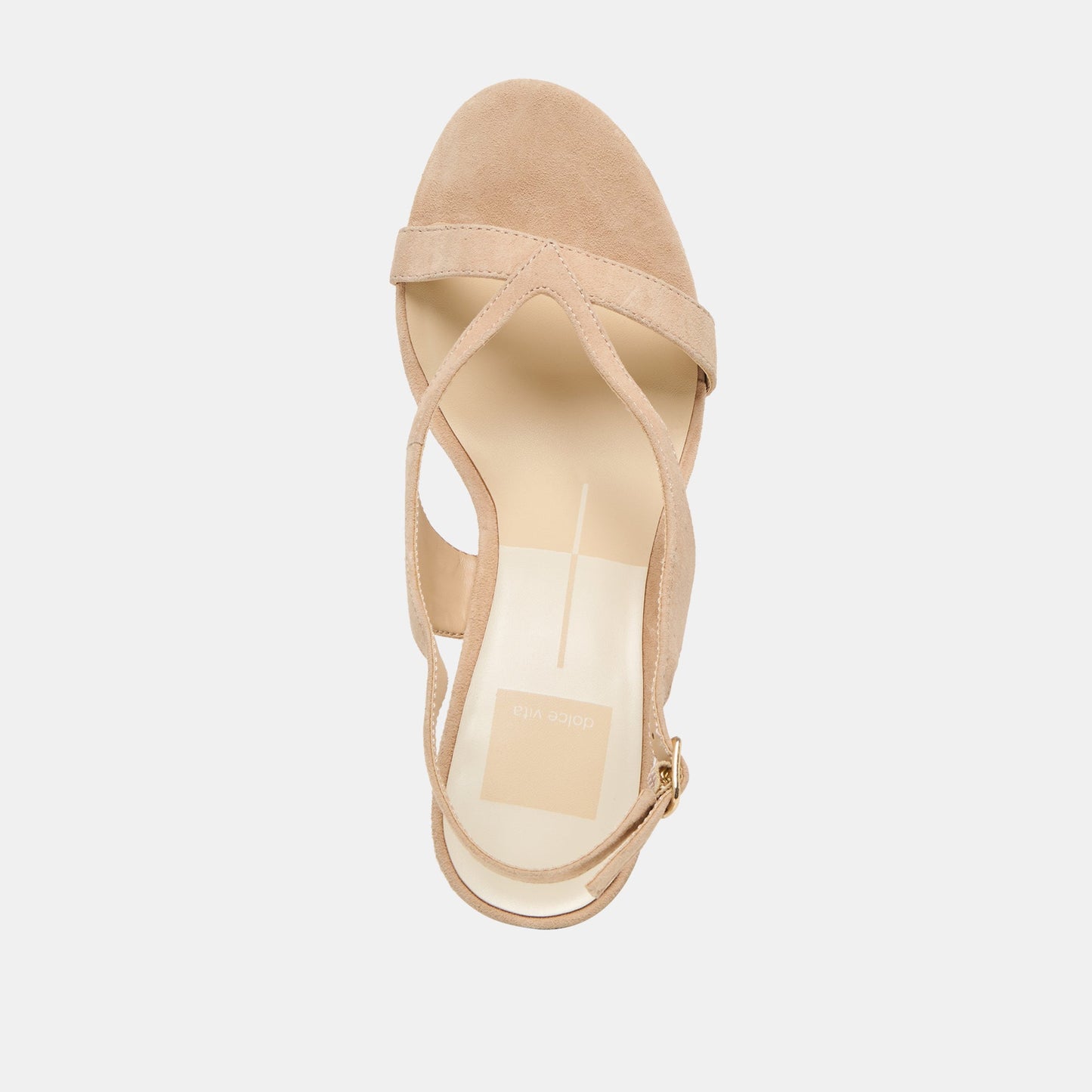 Izela Bamboo Suede Heels - Dolce Vita