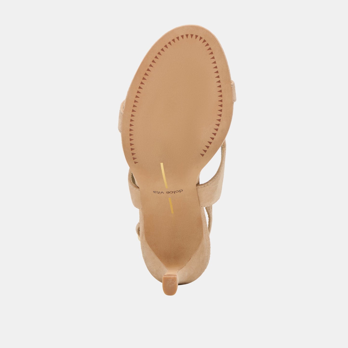 Izela Bamboo Suede Heels - Dolce Vita