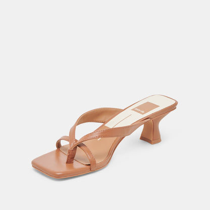 BREVEL HEELS SADDLE LEATHER - Dolce Vita