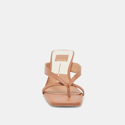 BREVEL HEELS SADDLE LEATHER - Dolce Vita