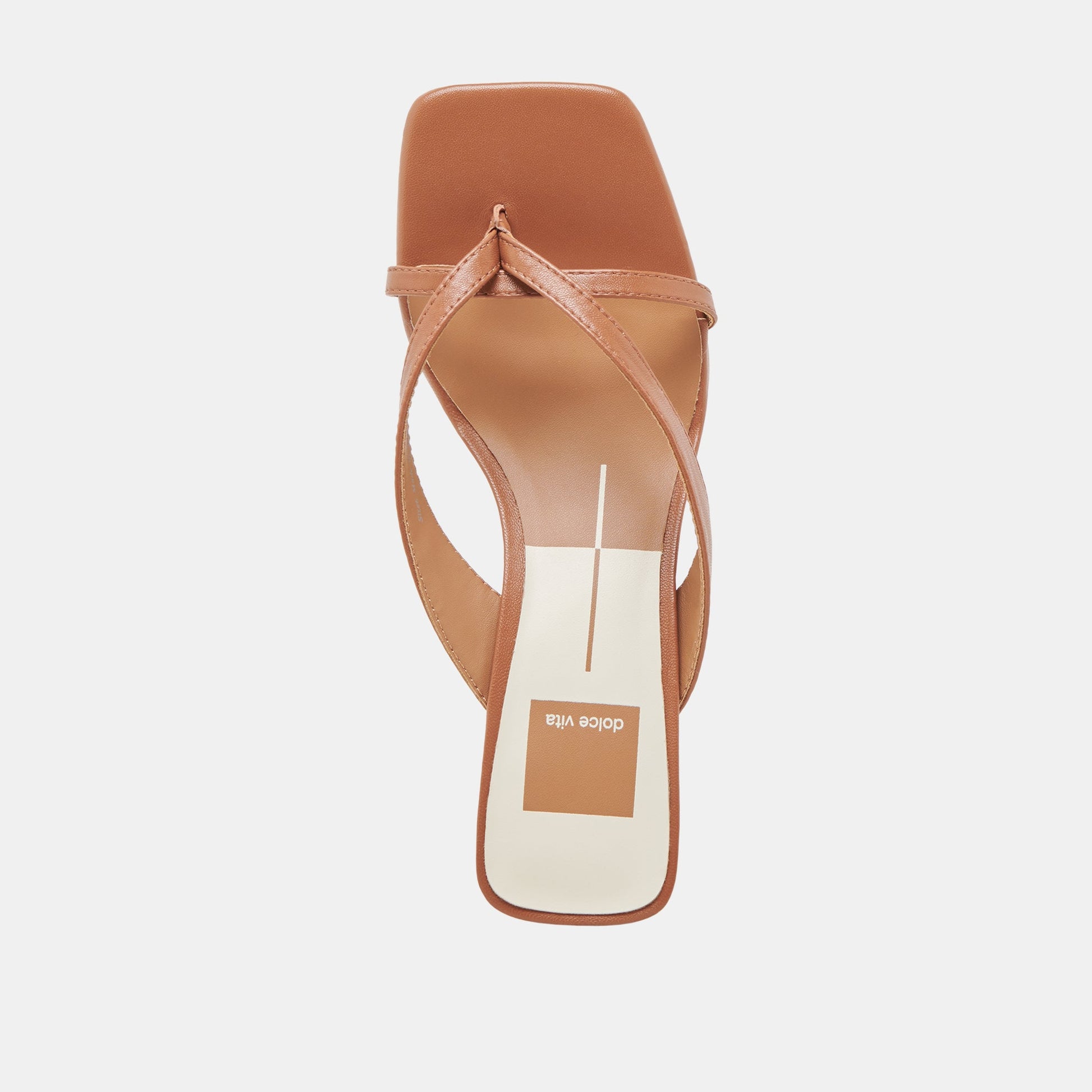 BREVEL HEELS SADDLE LEATHER - Dolce Vita