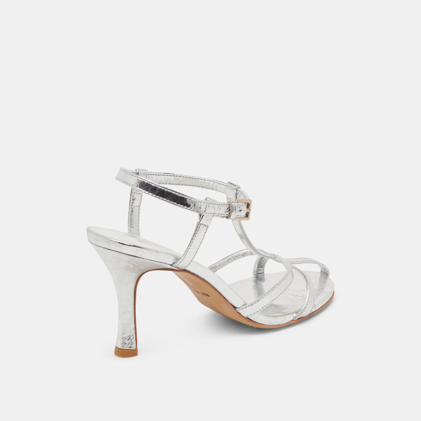 LIANE HEELS SILVER DISTRESSED LEATHER - Dolce Vita