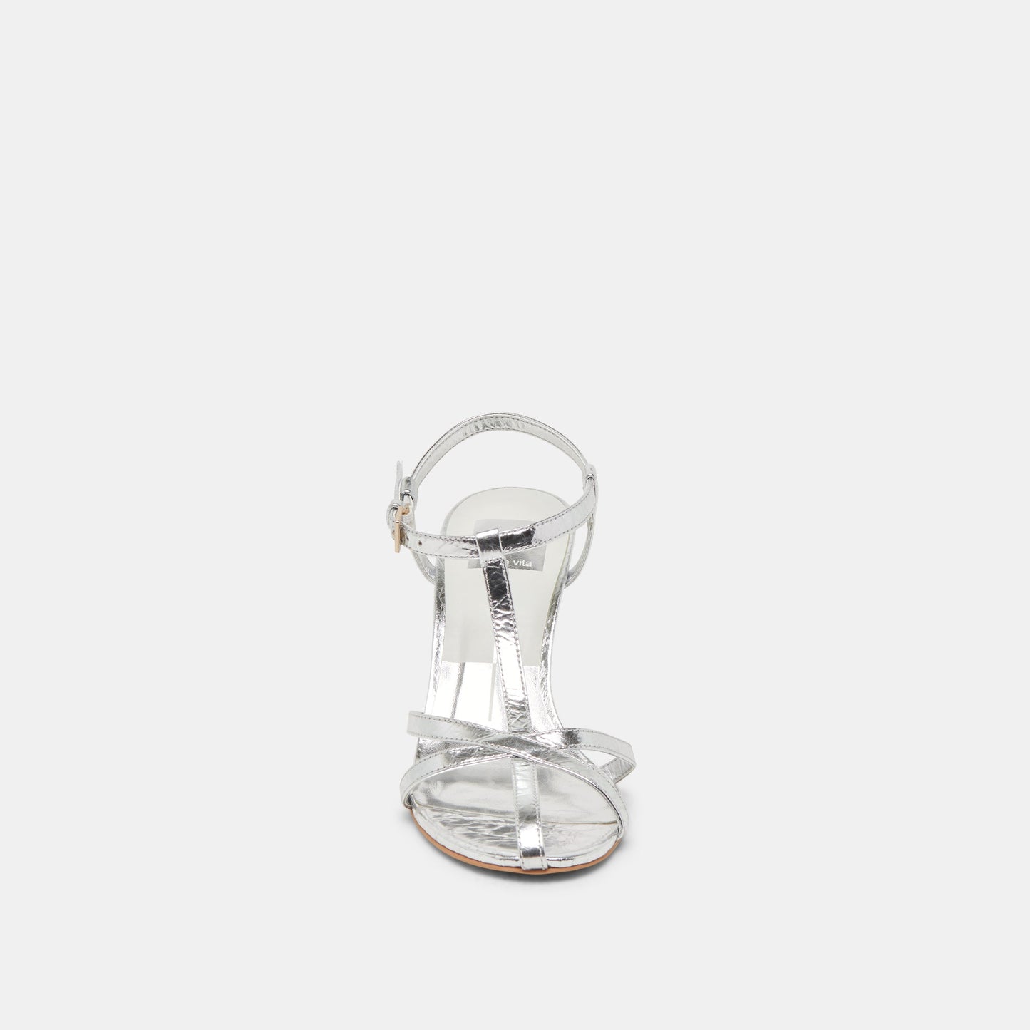 LIANE HEELS SILVER DISTRESSED LEATHER - Dolce Vita