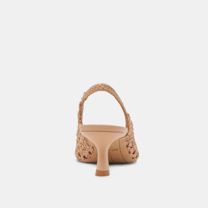 OLYMPA HEELS CAFE WOVEN STELLA - Dolce Vita