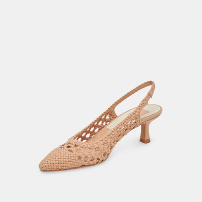 OLYMPA HEELS CAFE WOVEN STELLA - Dolce Vita