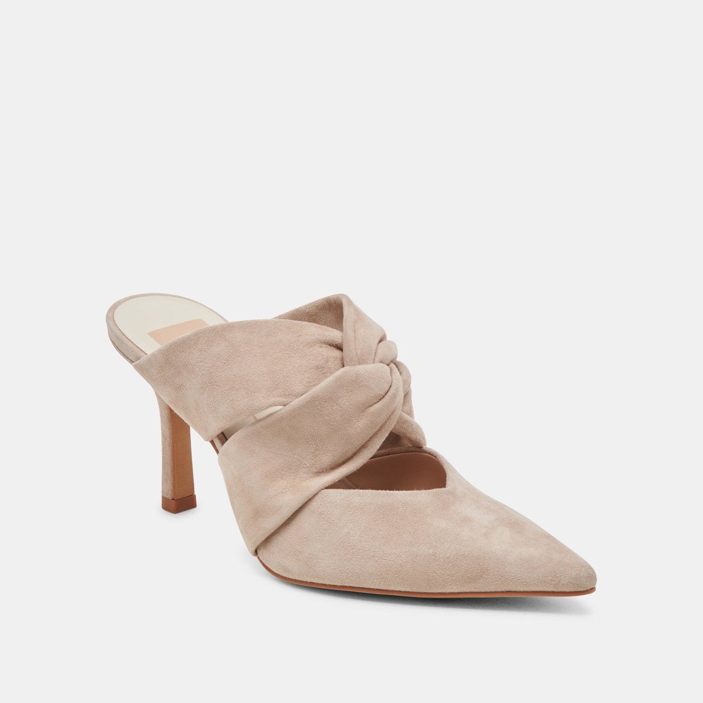 KELSY HEELS TAUPE SUEDE - Dolce Vita