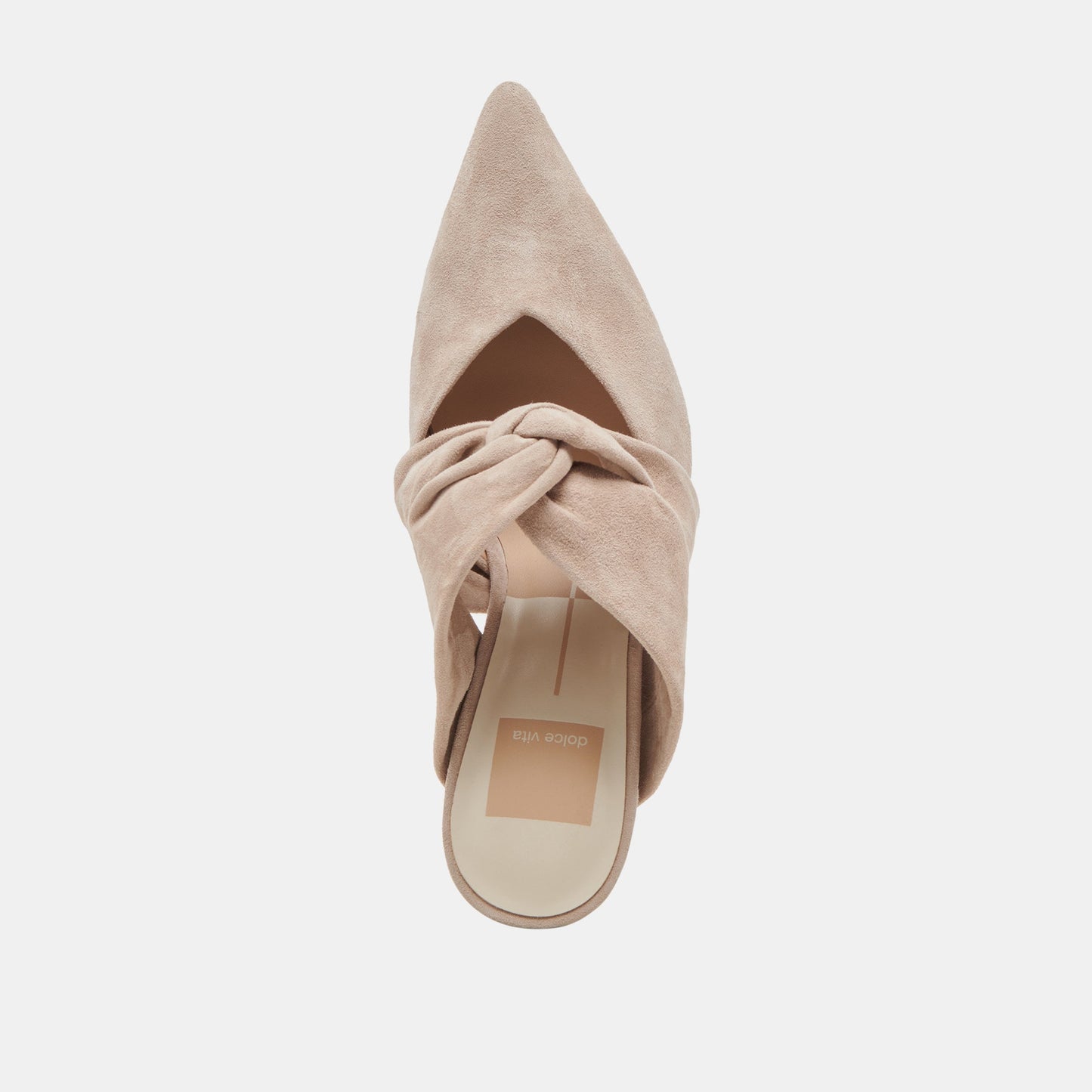 KELSY HEELS TAUPE SUEDE - Dolce Vita