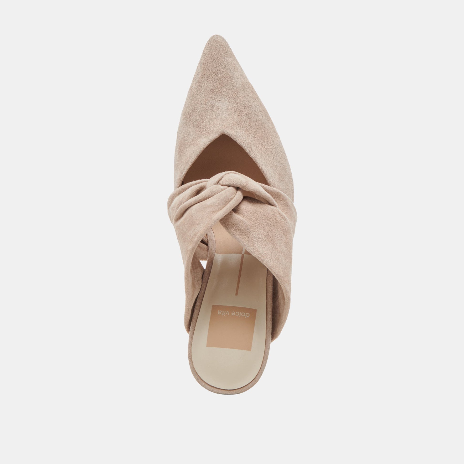 KELSY HEELS TAUPE SUEDE - Dolce Vita