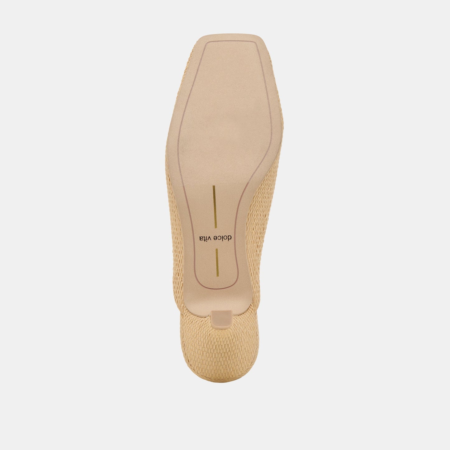 UMARA HEELS LT NATURAL RAFFIA - Dolce Vita