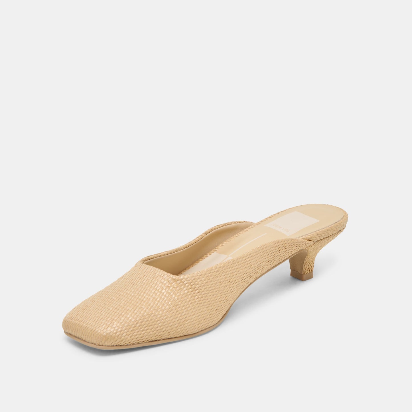 UMARA HEELS LT NATURAL RAFFIA - Dolce Vita