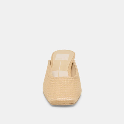 UMARA HEELS LT NATURAL RAFFIA - Dolce Vita