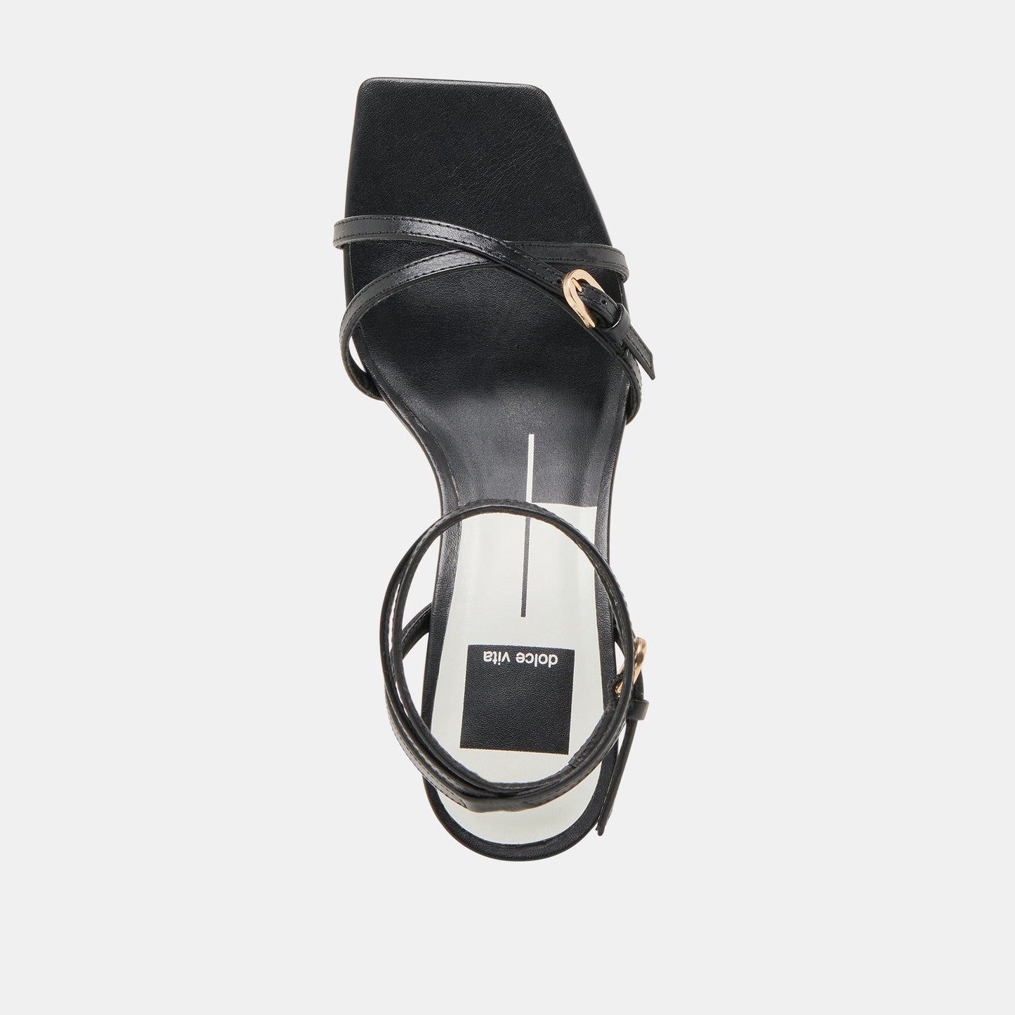 BAMBY HEELS BLACK LEATHER - Dolce Vita