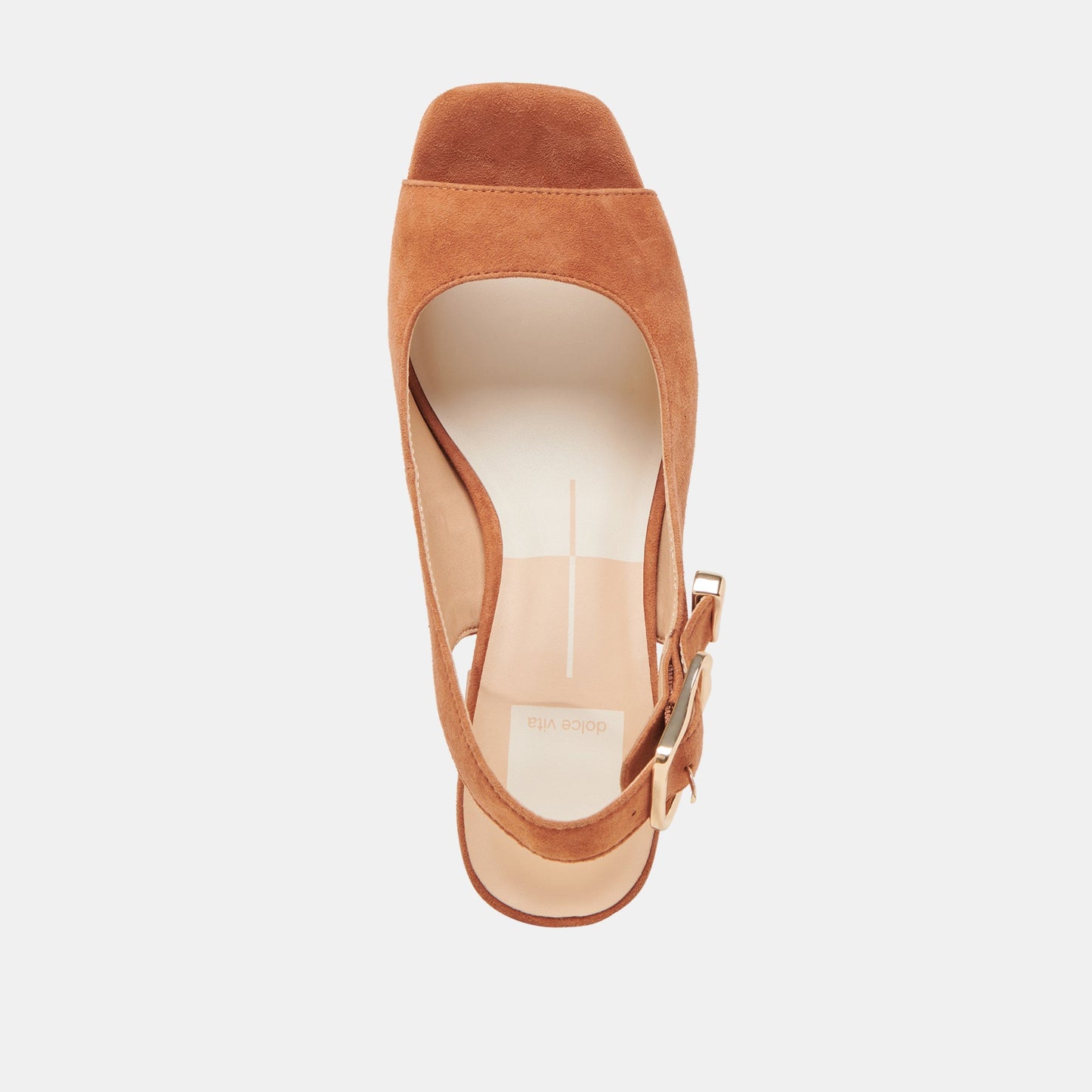 FLORES HEELS CARAMEL SUEDE - Dolce Vita