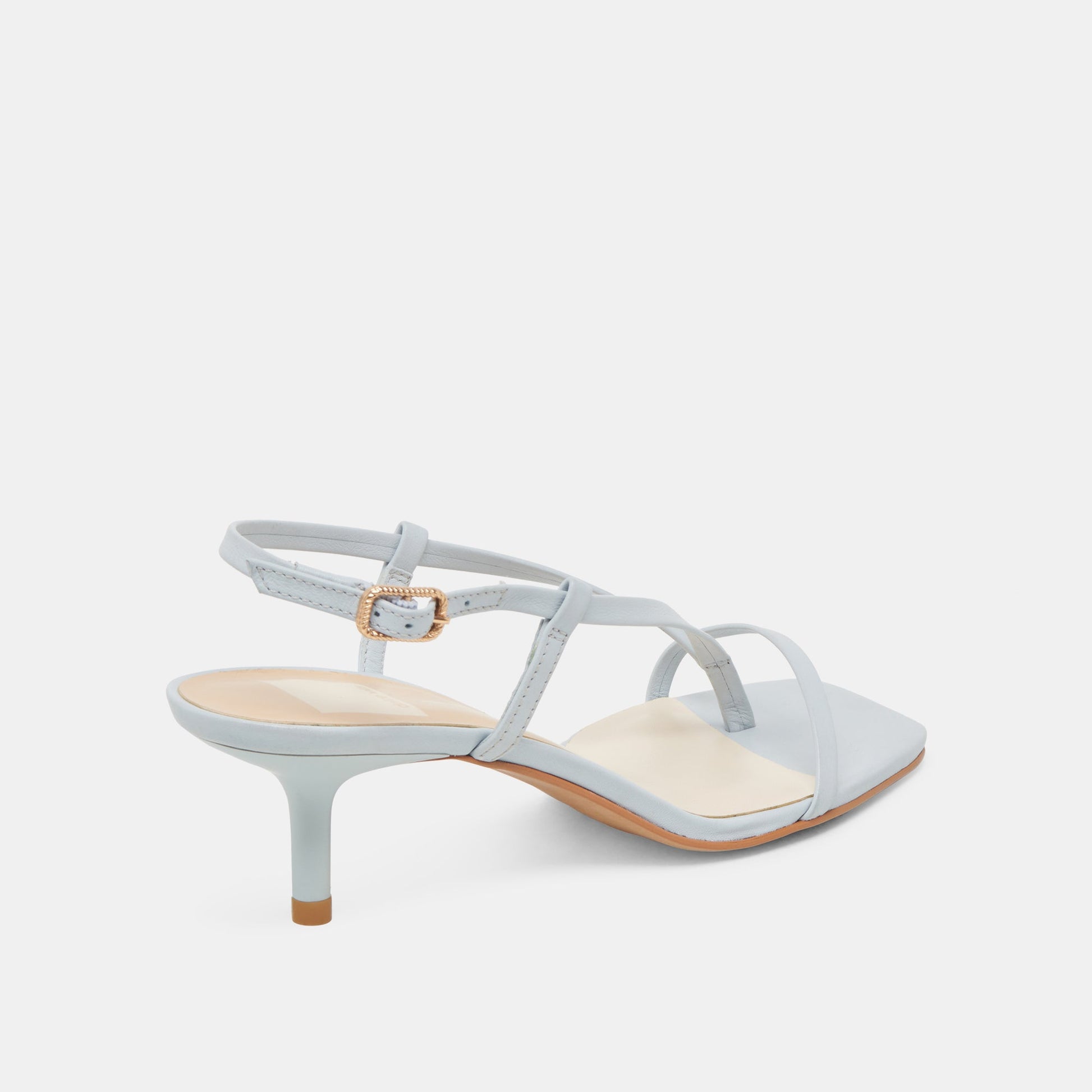 LAURY HEELS ICE BLUE LEATHER - Dolce Vita