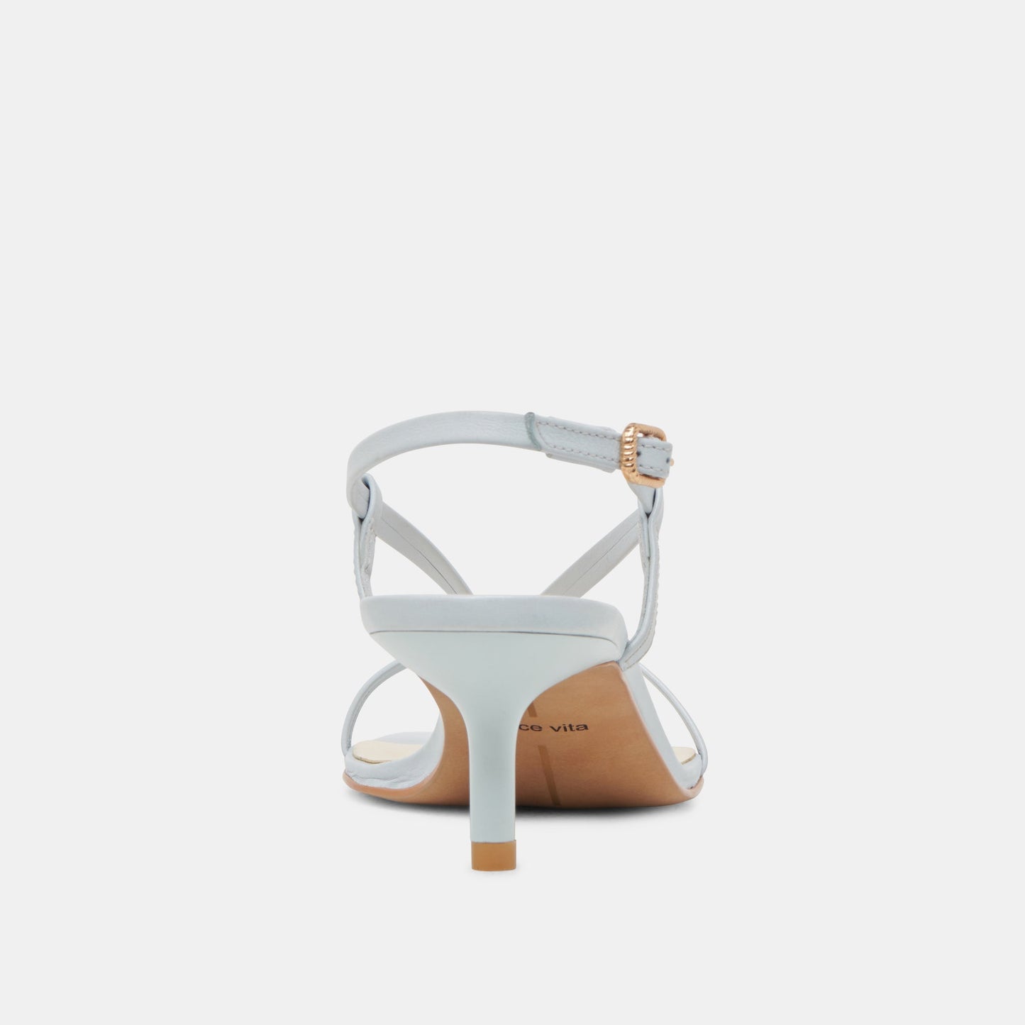 LAURY HEELS ICE BLUE LEATHER - Dolce Vita