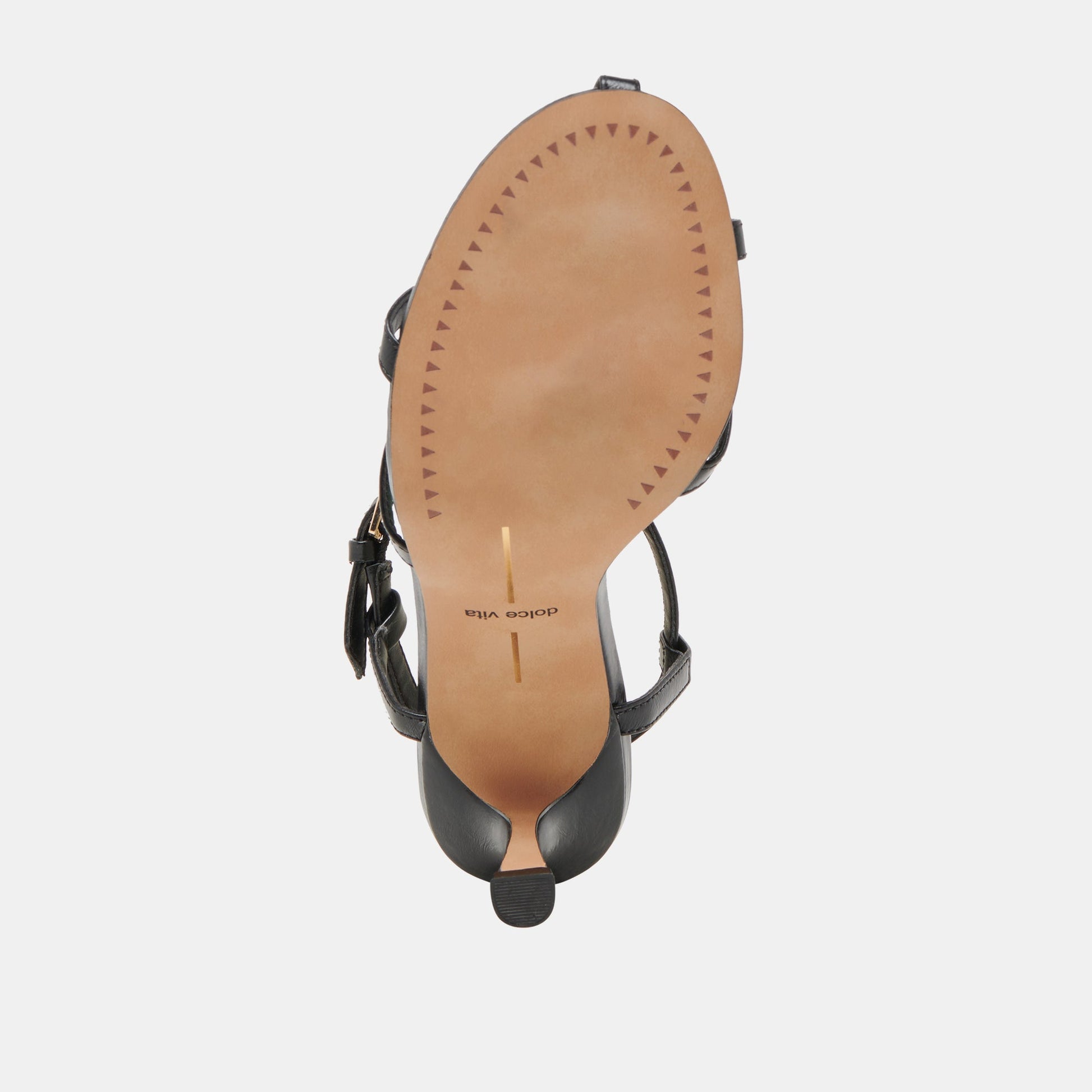 LIANE HEELS MIDNIGHT CRINKLE PATENT - Dolce Vita