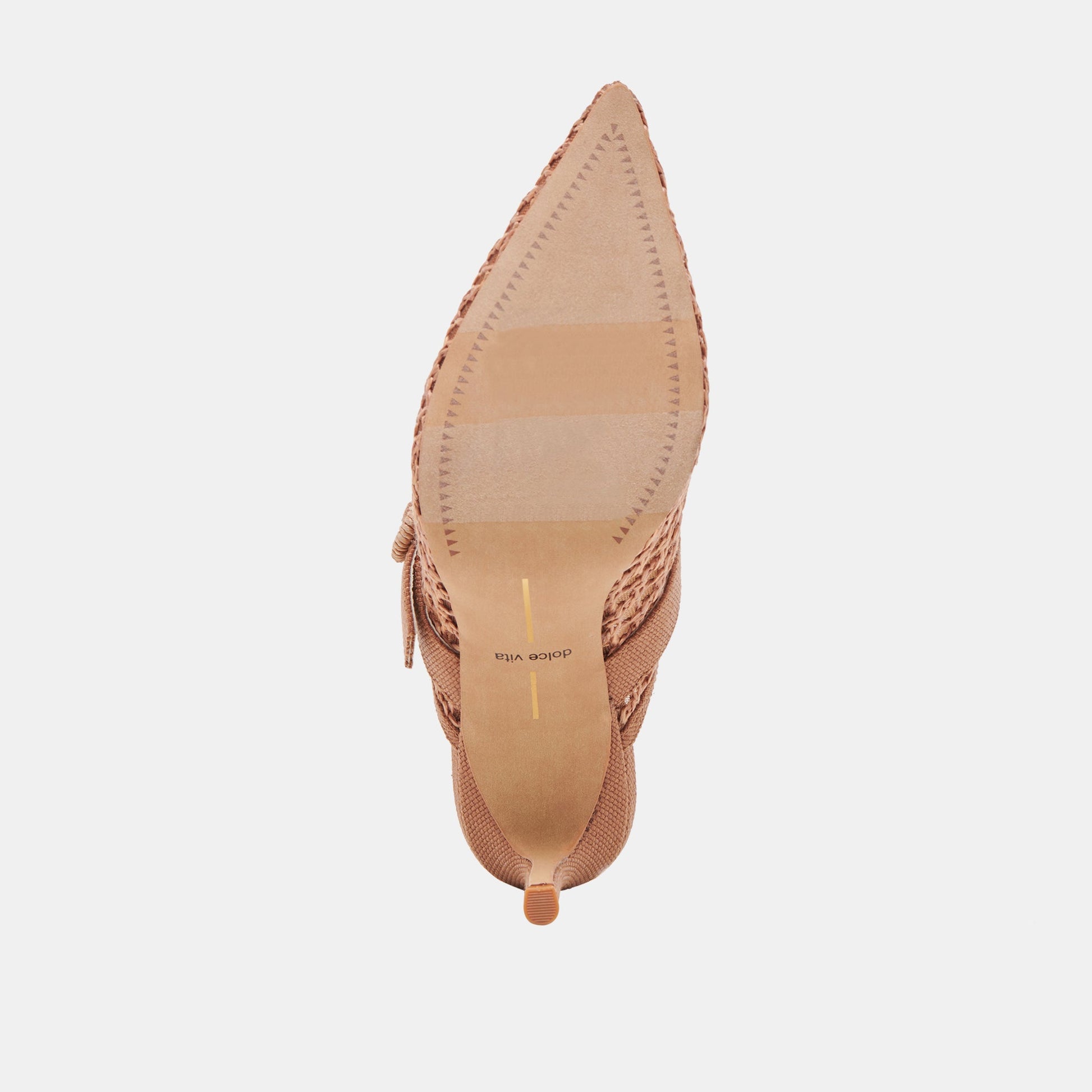 KEEKEE HEELS SADDLE WOVEN RAFFIA - Dolce Vita
