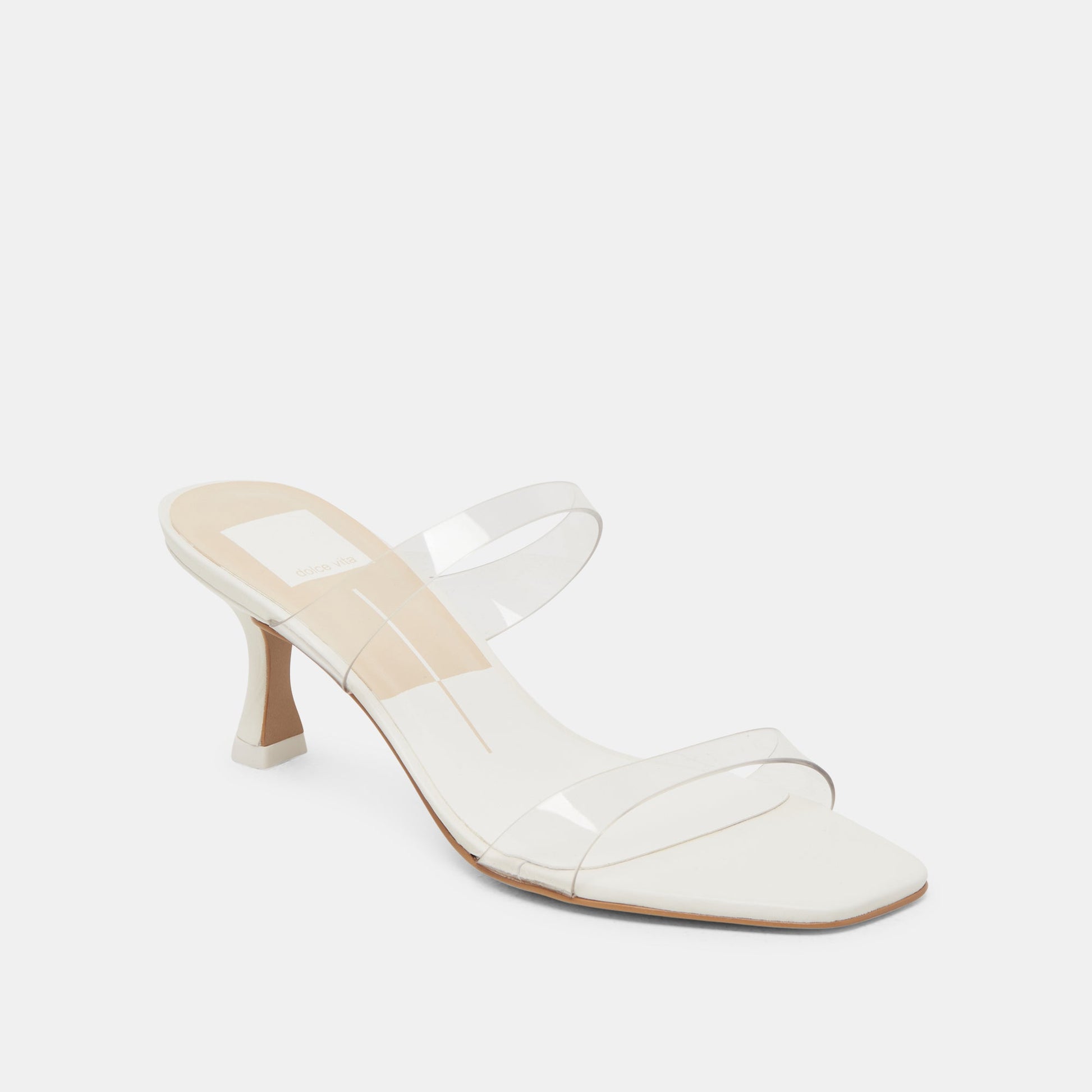 Genora Crystal Vinyl Heels - Dolce Vita