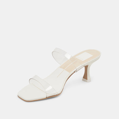 Genora Crystal Vinyl Heels - Dolce Vita