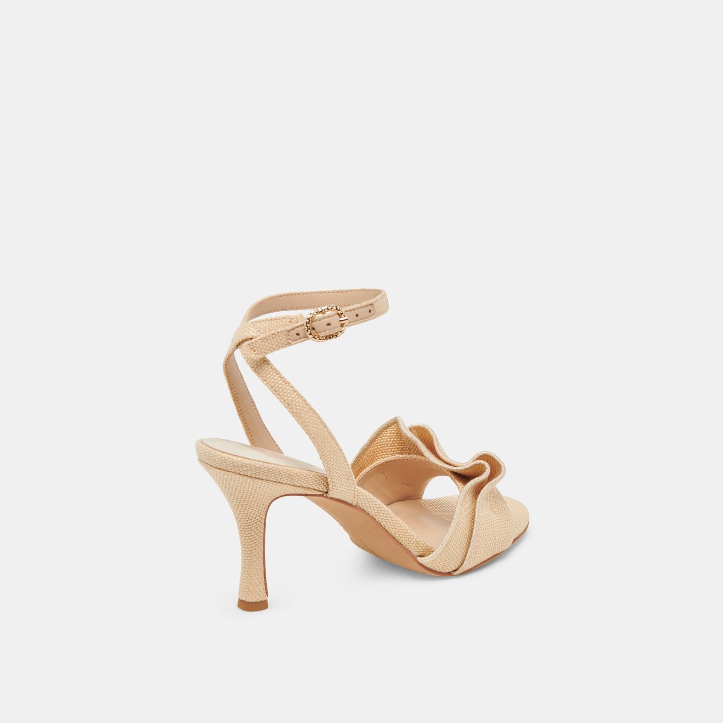 LUNETE HEELS LT NATURAL WOVEN RAFFIA - Dolce Vita