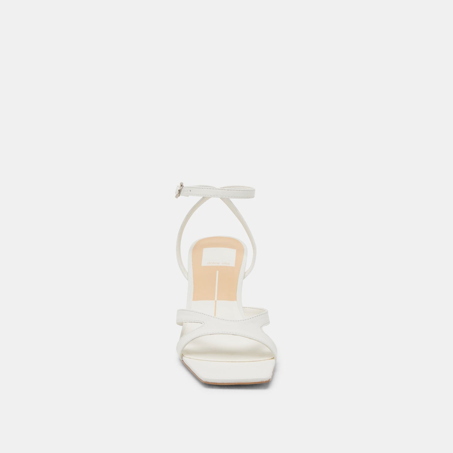 BECKI HEELS TRUE WHITE LEATHER - Dolce Vita