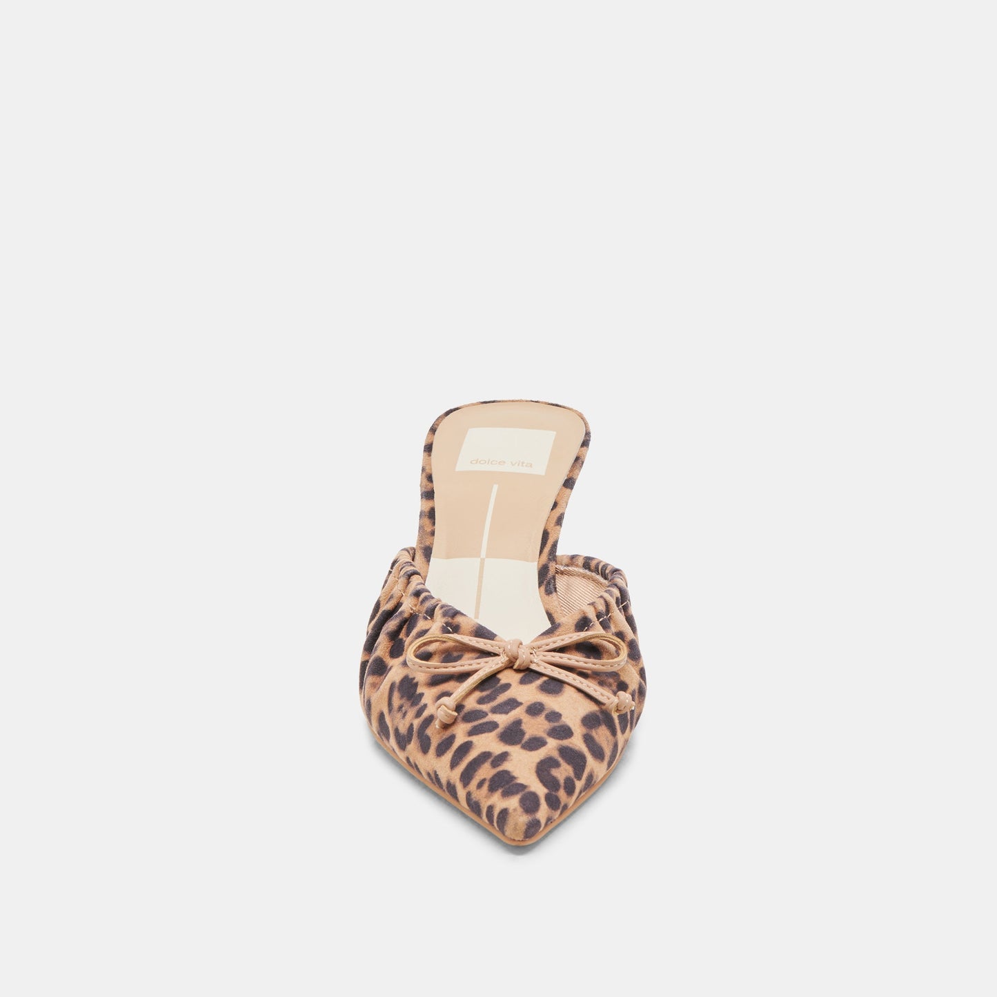 KAIRI MID HEELS DK LEOPARD SUEDE - Dolce Vita