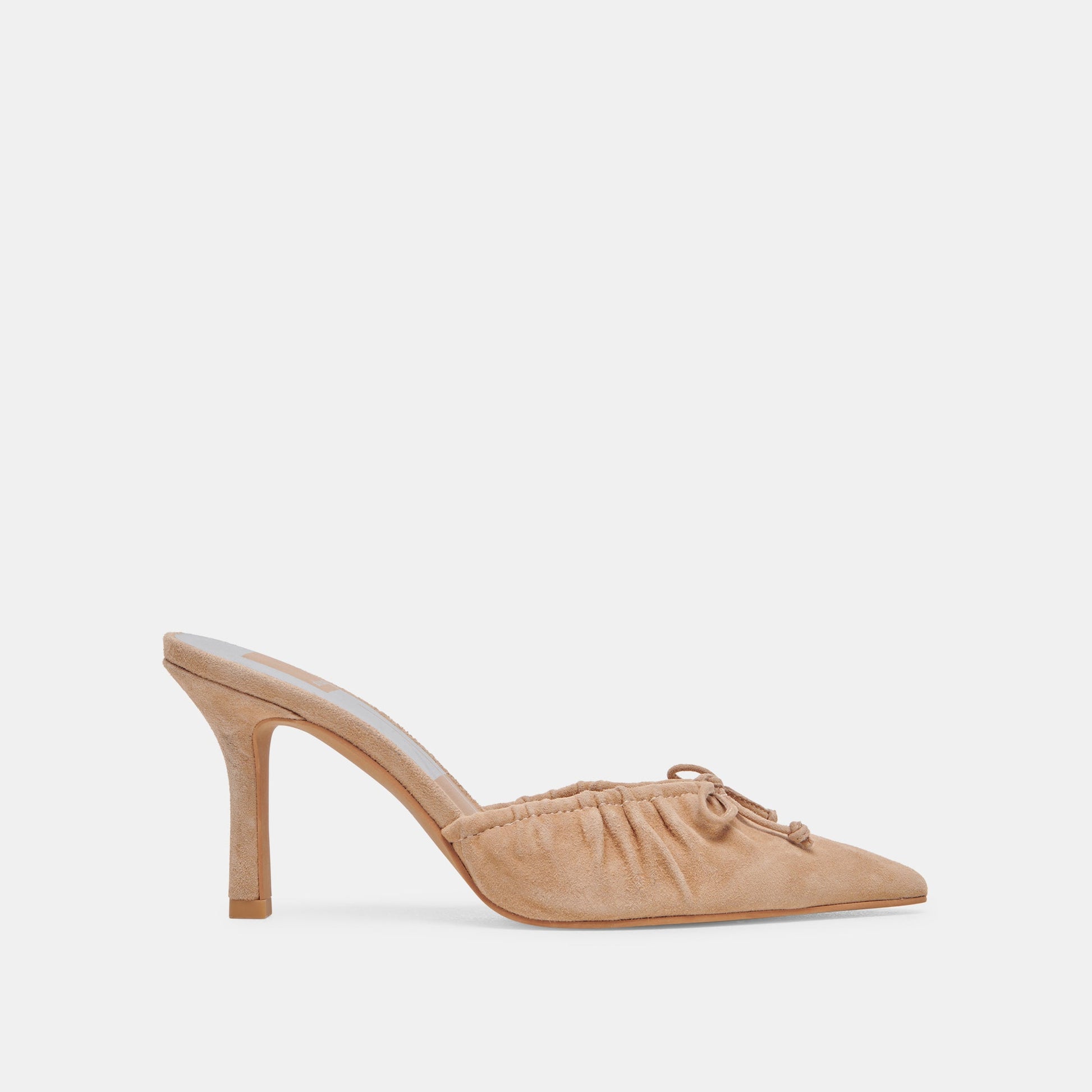 KAIRI HEELS CAMEL SUEDE - Dolce Vita