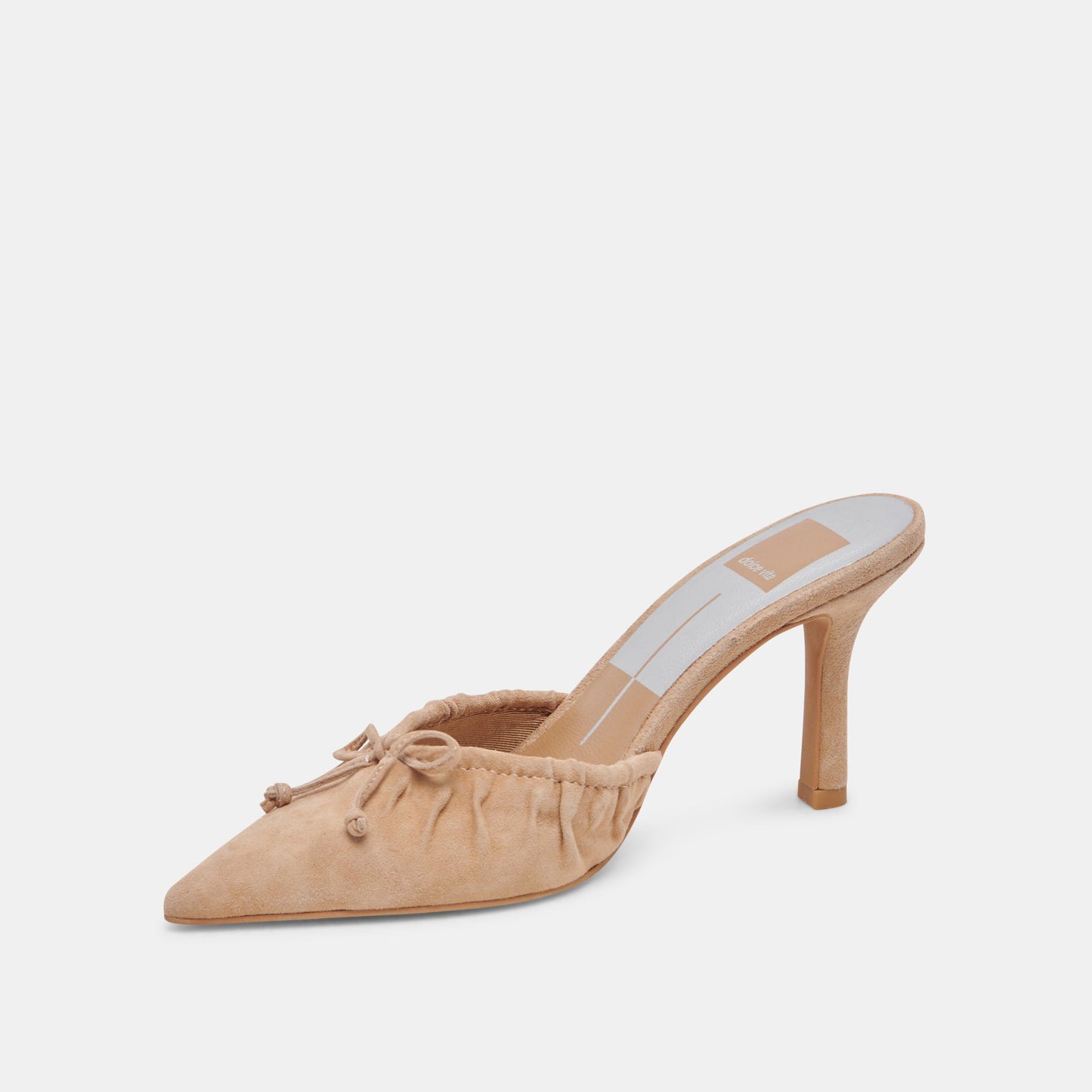 KAIRI HEELS CAMEL SUEDE - Dolce Vita