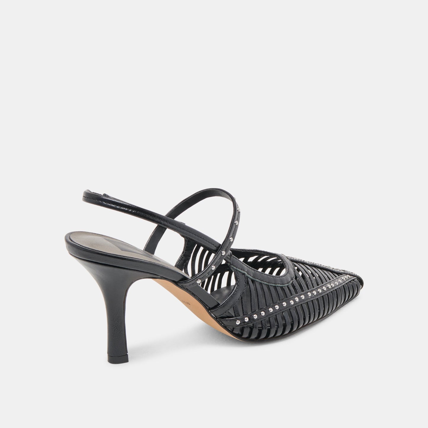 HENSAL HEELS MIDNIGHT CRINKLE PATENT - Dolce Vita