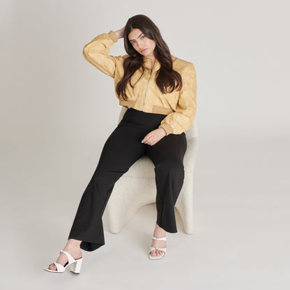 SHANE HEELS OFF WHITE CRINKLE PATENT - Dolce Vita