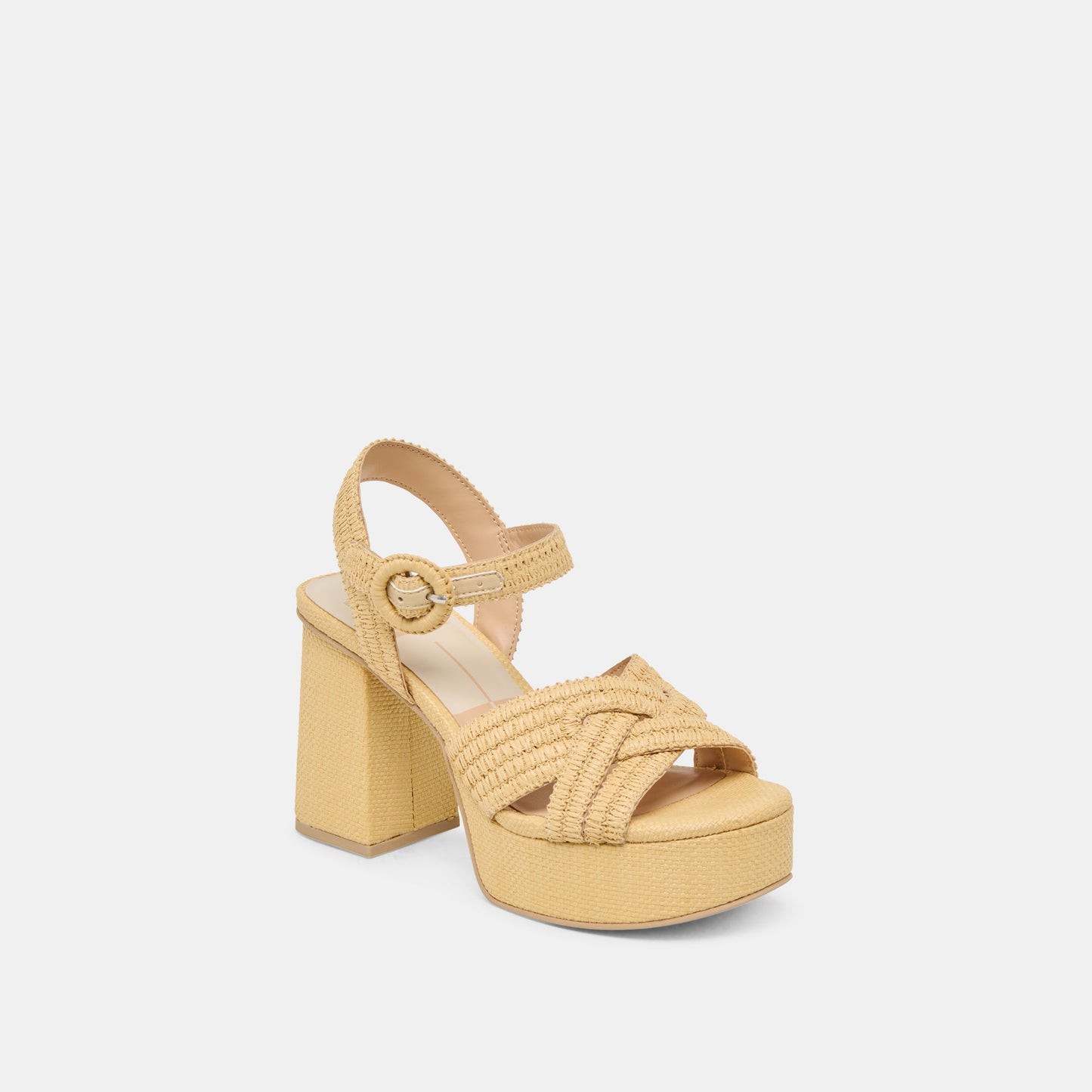 Bety Lt Natural Raffia Heels - Dolce Vita