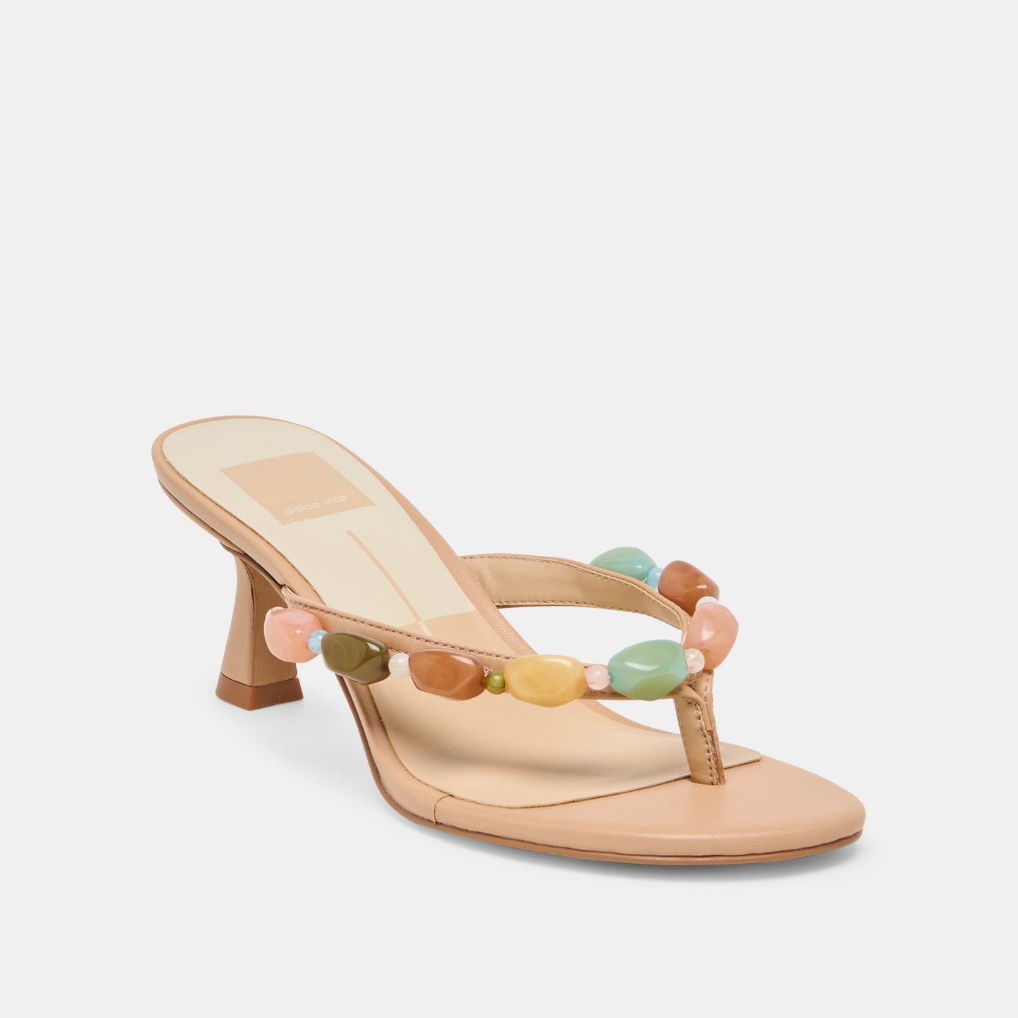 Daksie Cafe Leather Heels - Dolce Vita