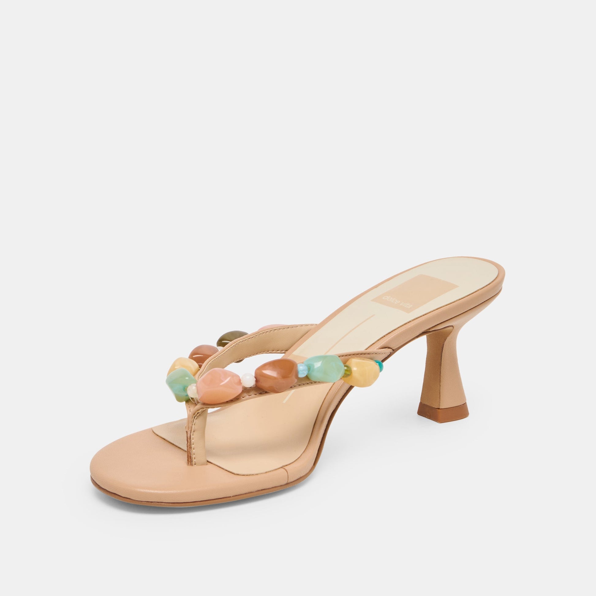 Daksie Cafe Leather Heels - Dolce Vita